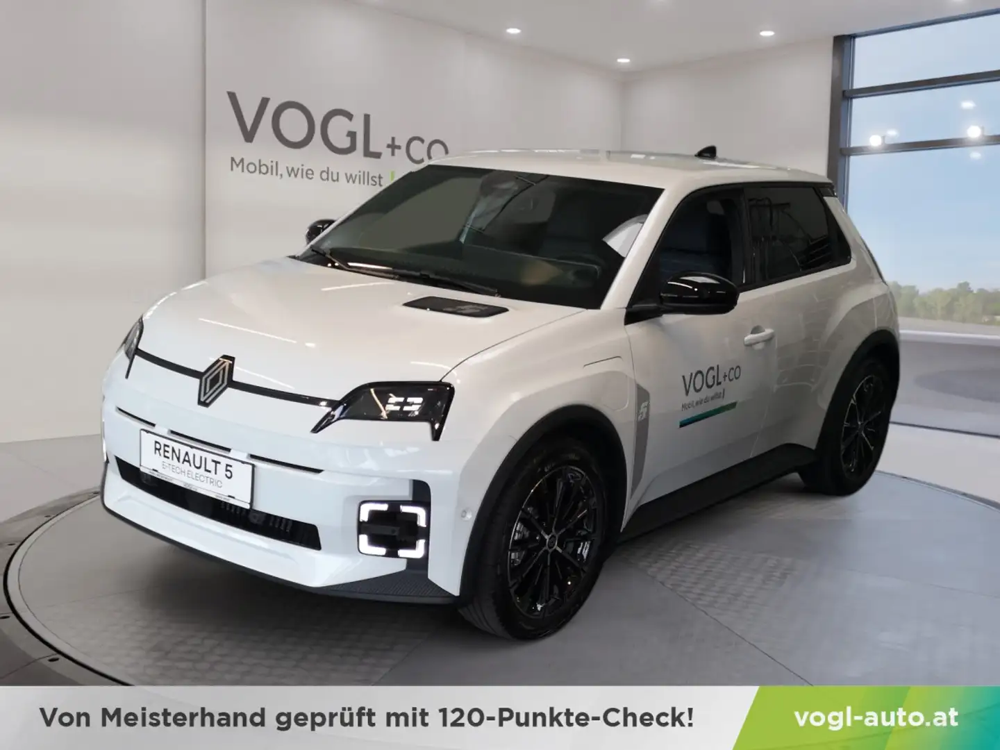 Renault R 5 E-Tech Urban Range 40KW 120 PS Weiß - 1
