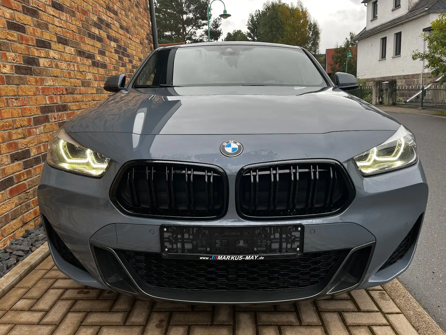 BMW X2 xDrive 20d Navi HUD Leder Stop+Go M Sport Bleu - 2