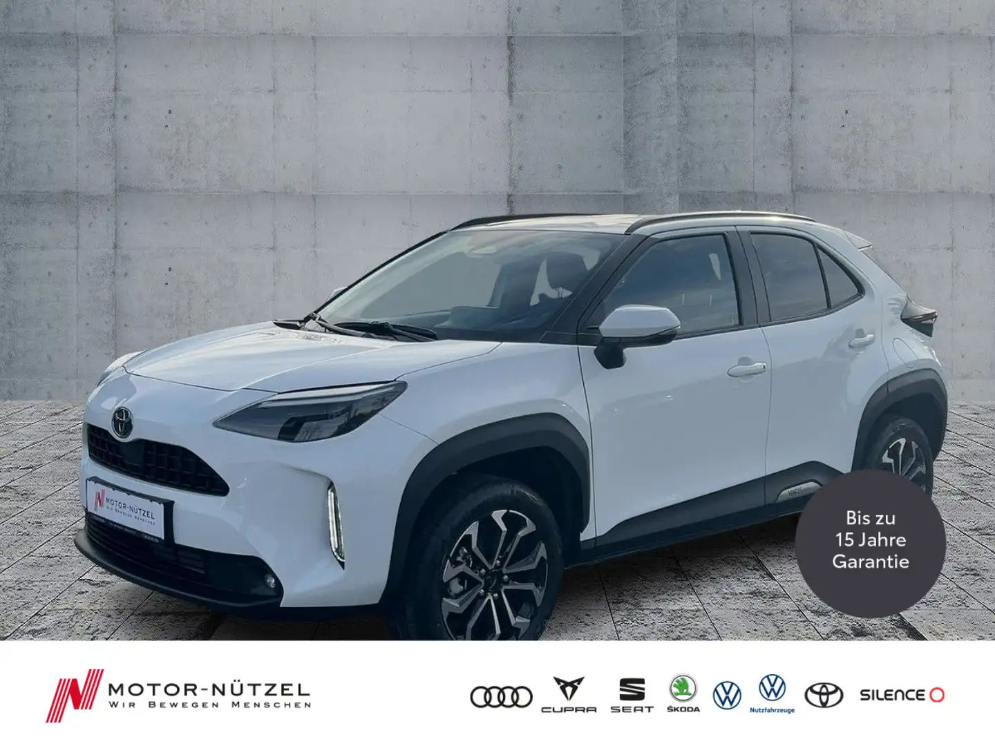 Toyota Yaris Cross 1.5Hybrid TEAMPLAYER LED+NAV+ACC+RFK Blanc - 1