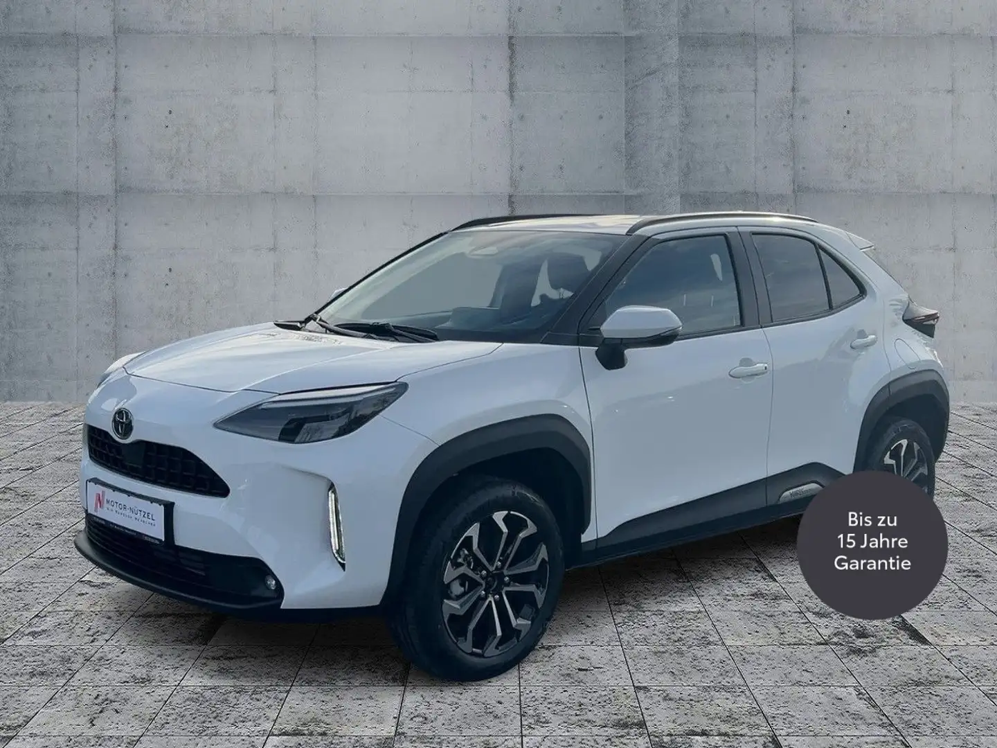 Toyota Yaris Cross 1.5Hybrid TEAMPLAYER LED+NAV+ACC+RFK Weiß - 1