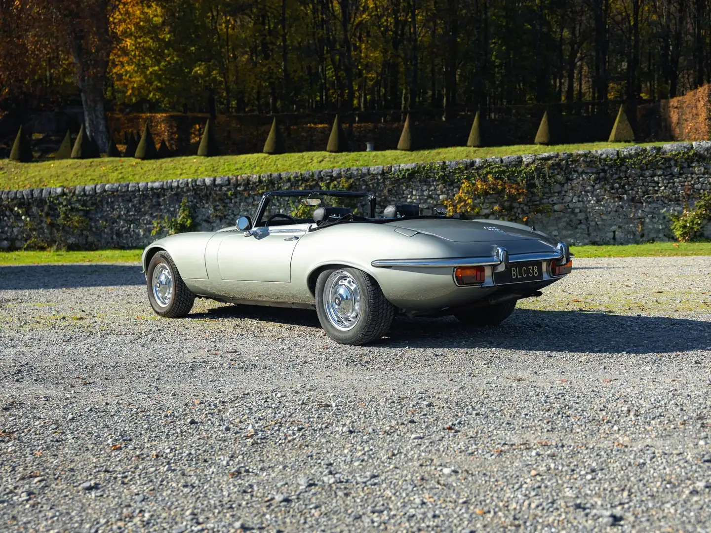 Jaguar E-Type S3 cabriolet Gris - 2