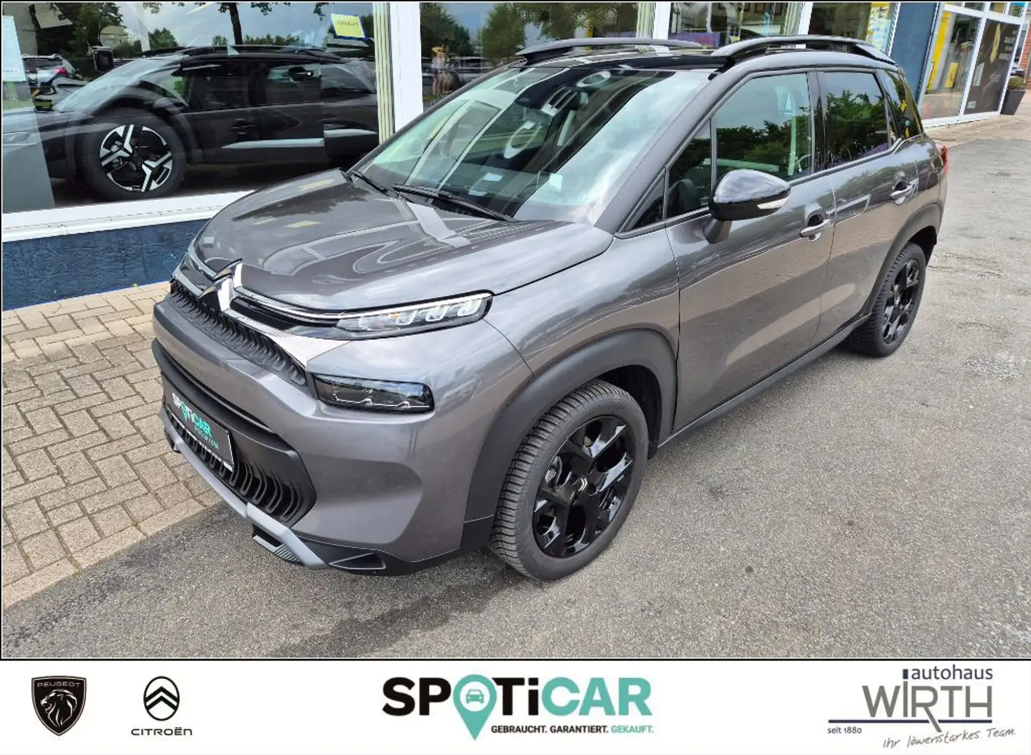 Citroen C3 Aircross 130 EAT6 MAX NAVI+PANORAMA+KAMERA Grau - 1