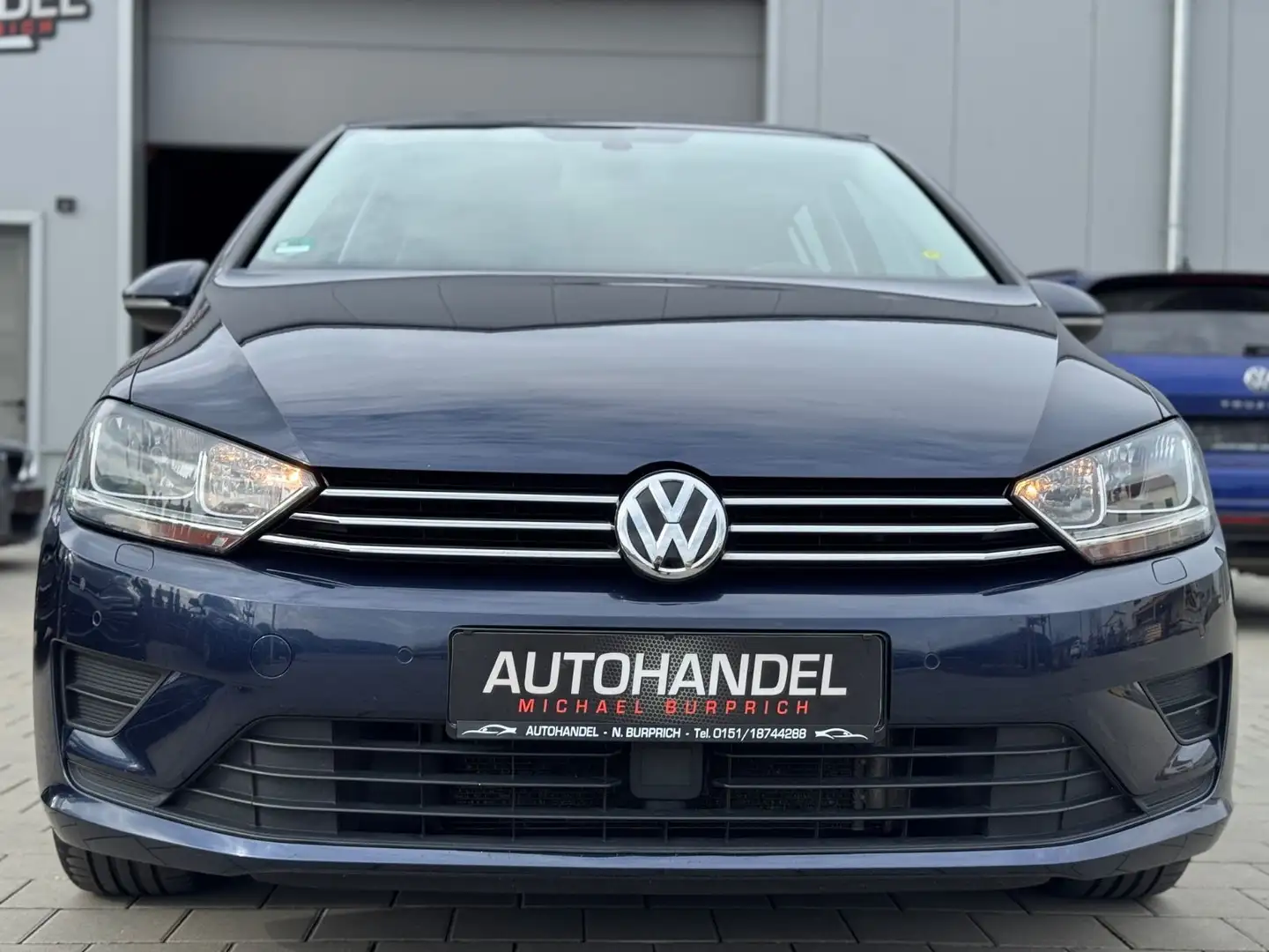Volkswagen Golf Sportsvan VII Comfortline BMT/NAVI/PDC/SHZ Bleu - 2