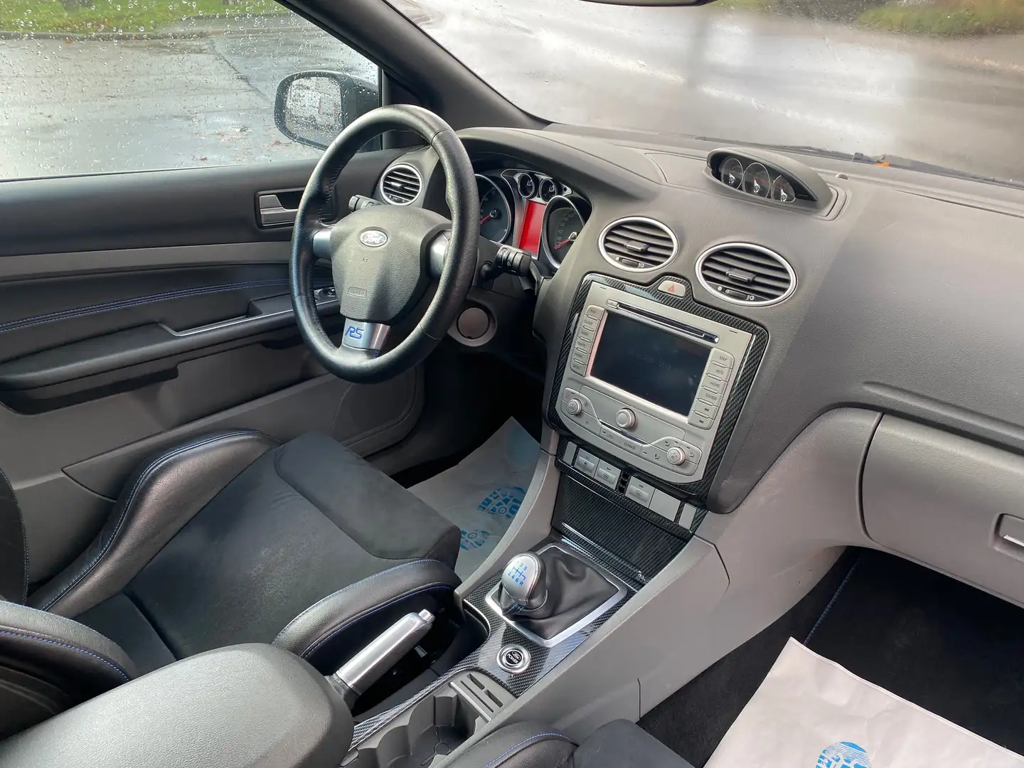 Ford Focus 2.5 Turbo RS + RECARO NOIR + GPS *origine/unique* Blauw - 2