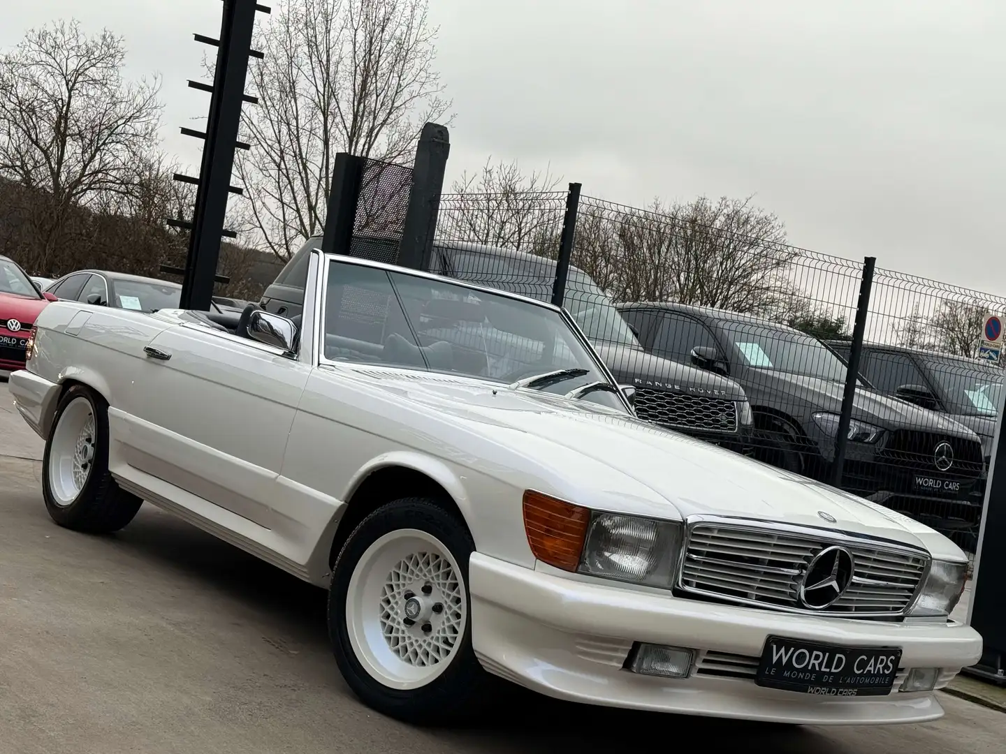 Mercedes-Benz SL 350 CABRIOLET // BODY KIT // ANCETRE // BOITE AUTO Blanc - 2