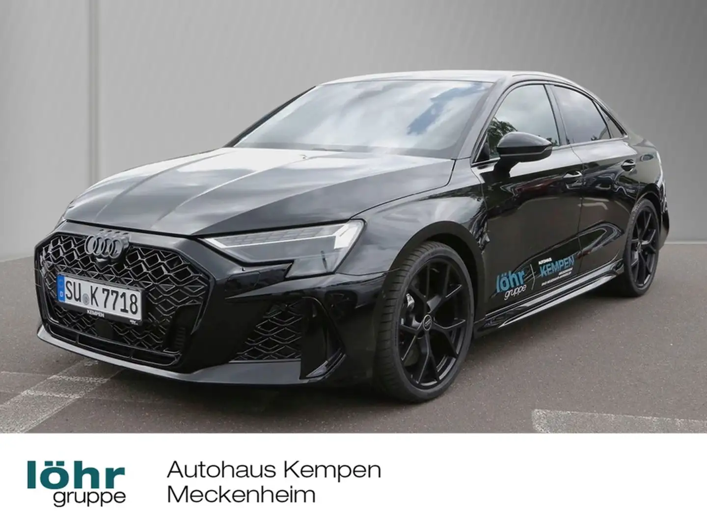 Audi RS3 RS 3 Limousine UPE 82.960 Assist 280 km/h Leder Noir - 1