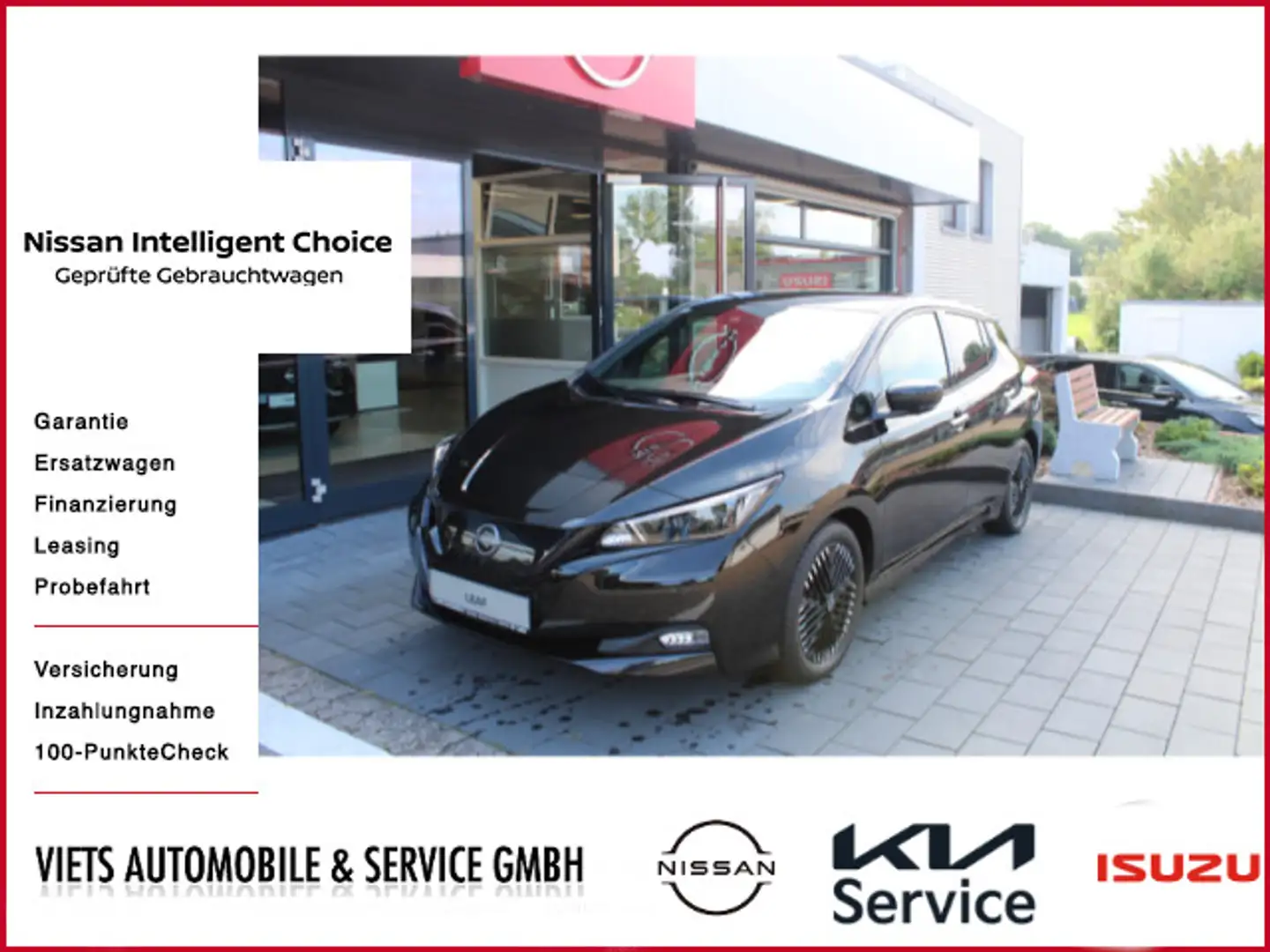Nissan Leaf 39 kWh N-Connecta LED Winter Schwarz - 1
