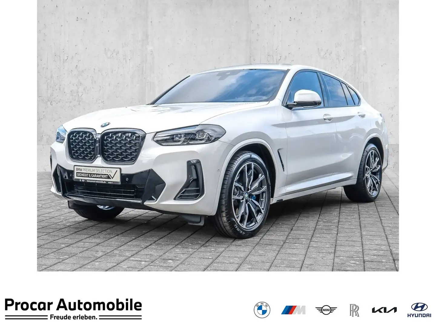 BMW X4 xDrive30i M Sport RFK NAVI LED Sound Syst. Weiß - 1