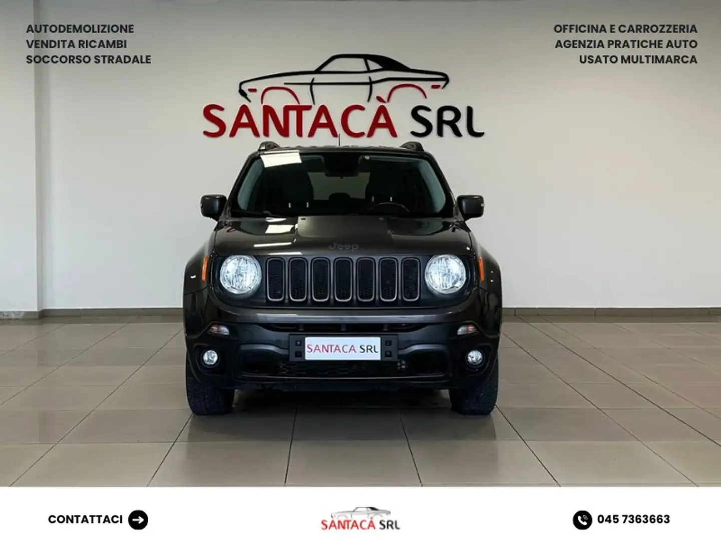 Jeep Renegade Renegade 2.0 mjt Trailhawk 4wd 170cv auto Grigio - 2
