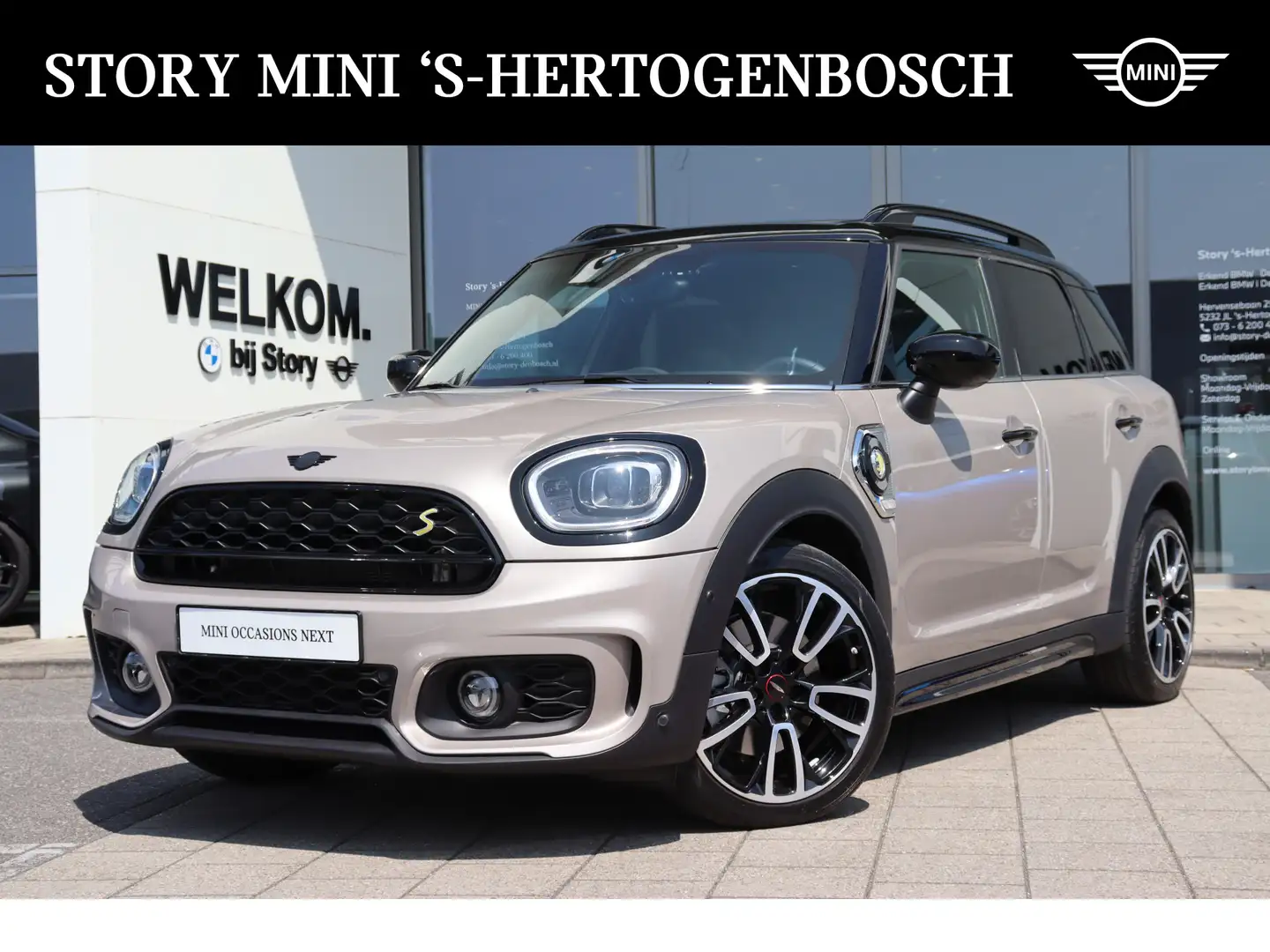MINI John Cooper Works Countryman SE ALL4 JCW Automaat / Panoramadak / Achteruitrijc Gris - 1