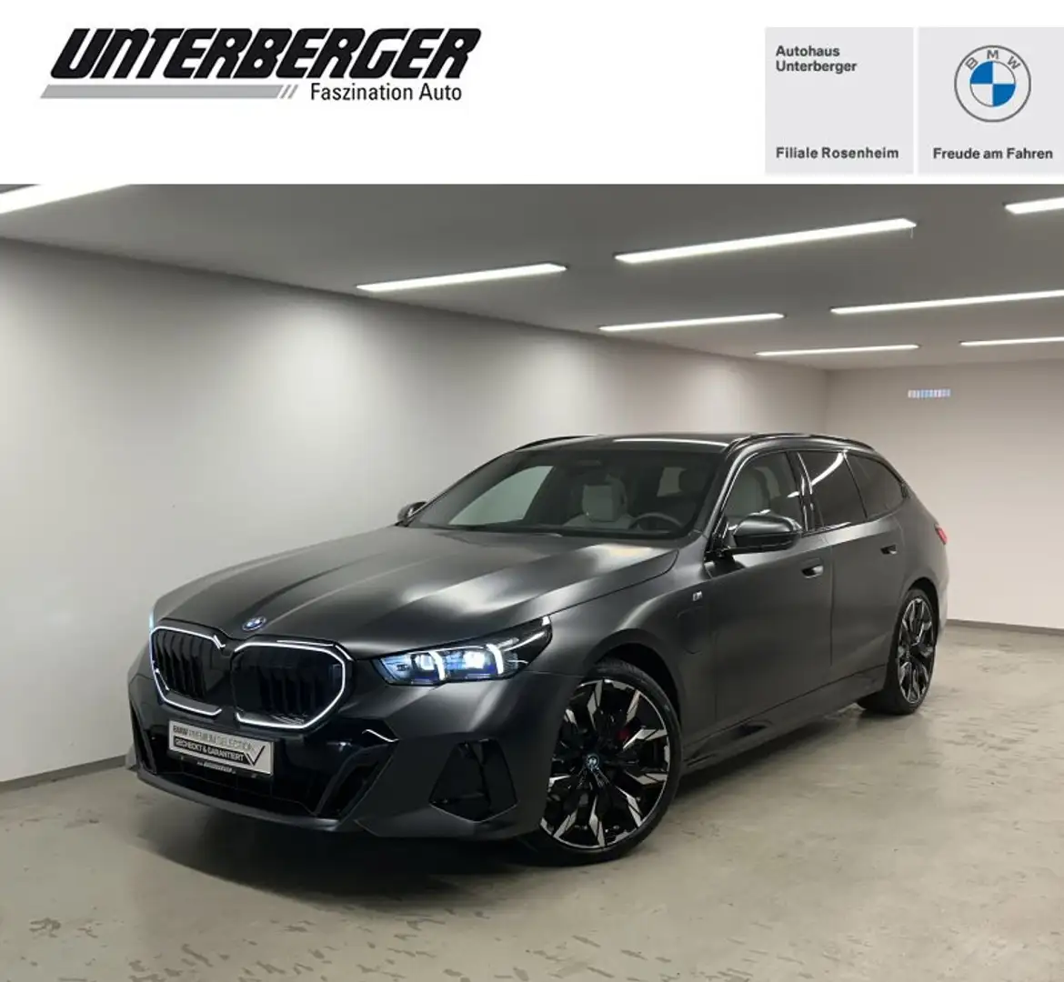 BMW 530 e Touring M Sportpaket Pro AHK DA. Prof. PA. Prof. Gris - 1