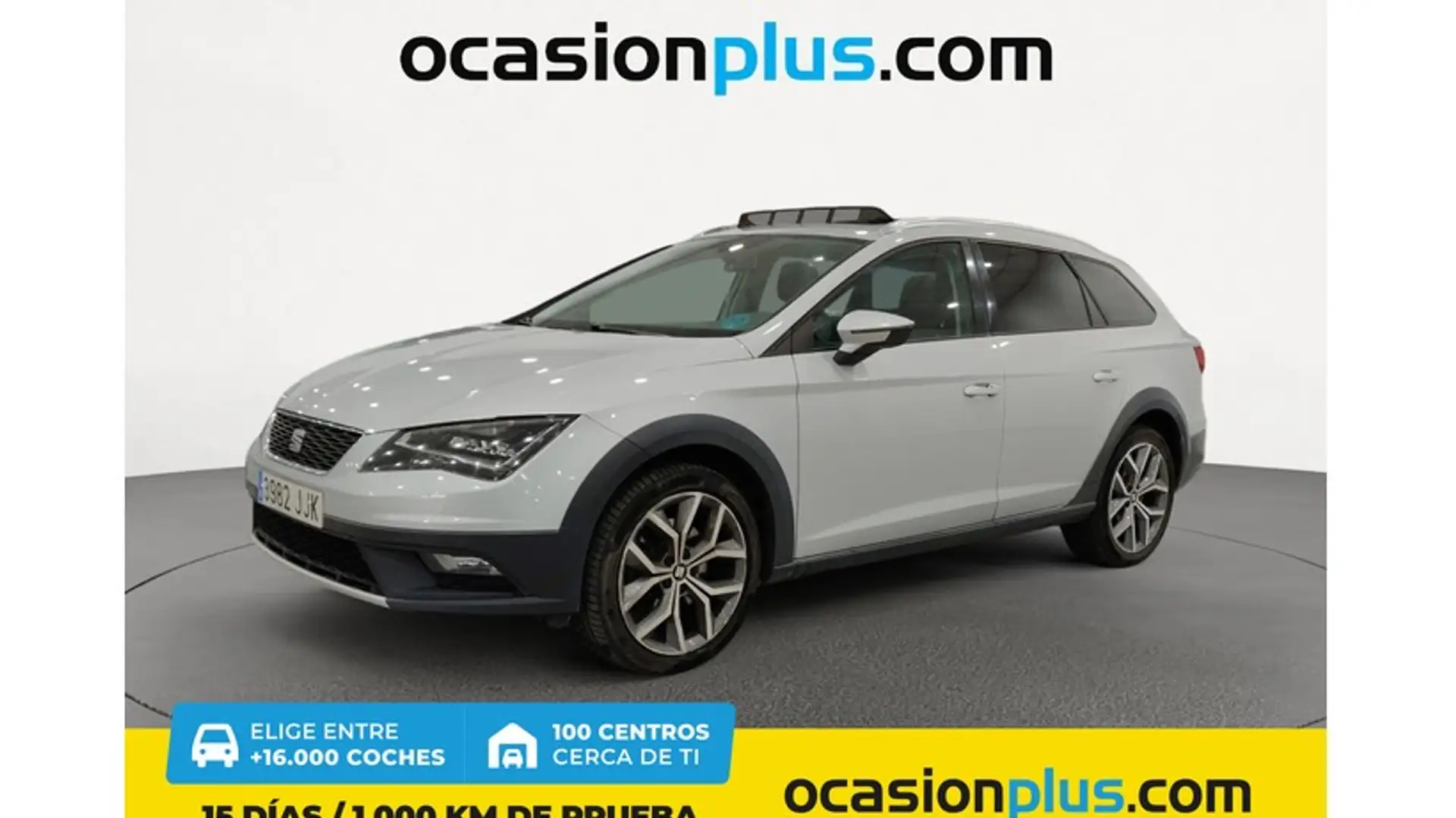 SEAT Leon ST 2.0TDI CR S&S FR DSG6 184 Plateado - 1