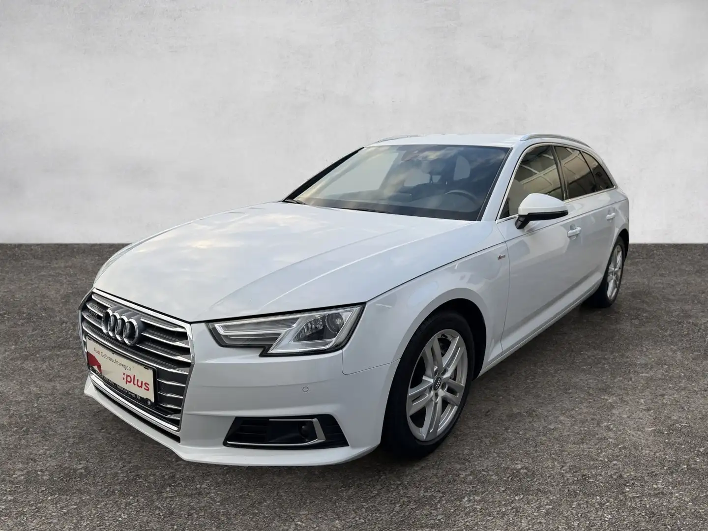 Audi A4 2.0 TDI quattro Sport Weiß - 1