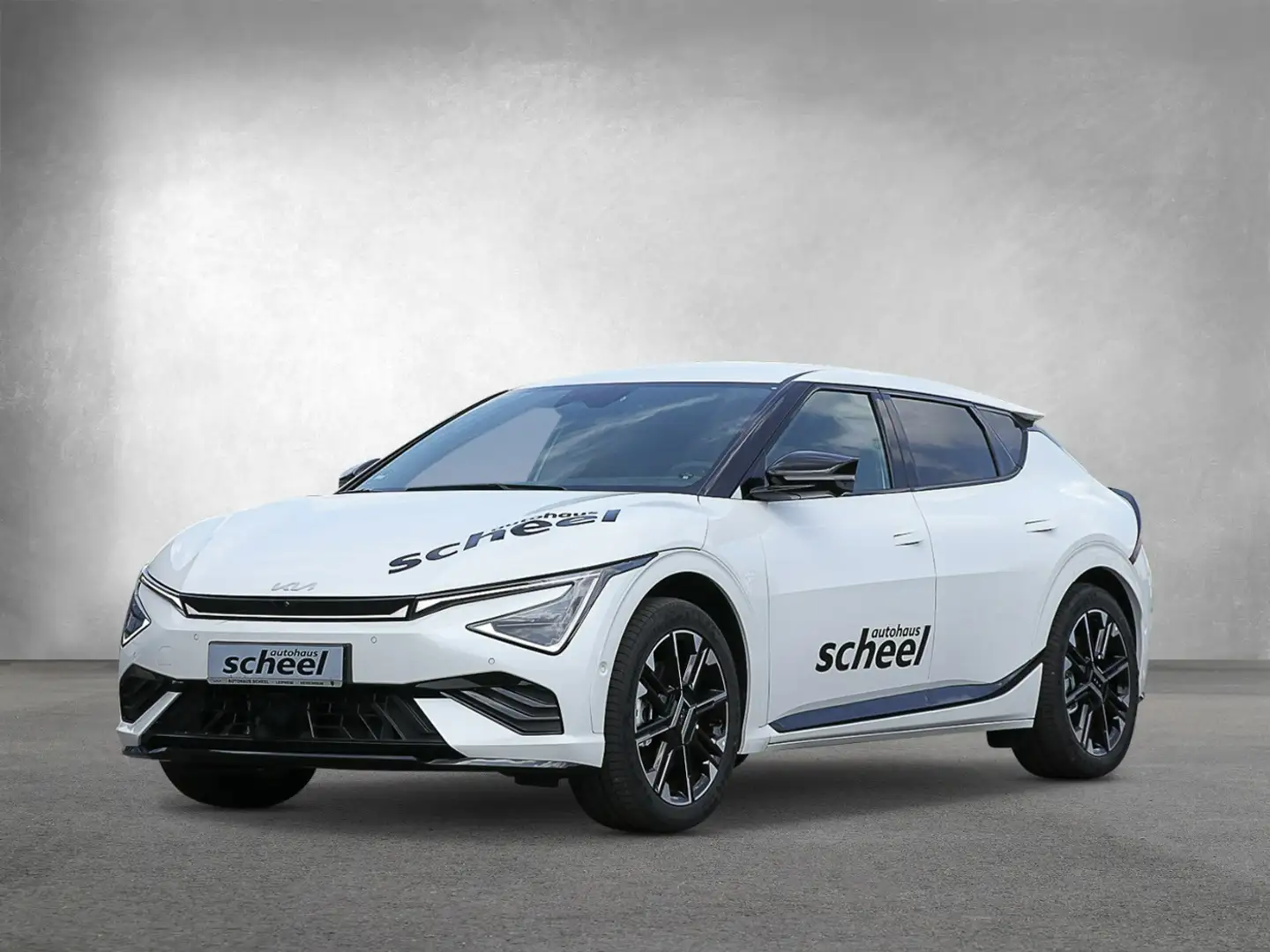 Kia EV6 Elektro GT-Line ACC/HUD/Kam./KeyLess/KlimaA Weiß - 2