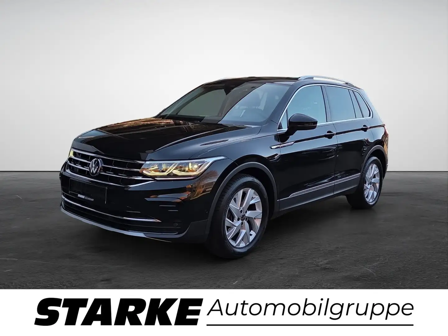 Volkswagen Tiguan 2.0 TDI DSG Elegance LED-Matrix Navi AHK Digita... Schwarz - 2