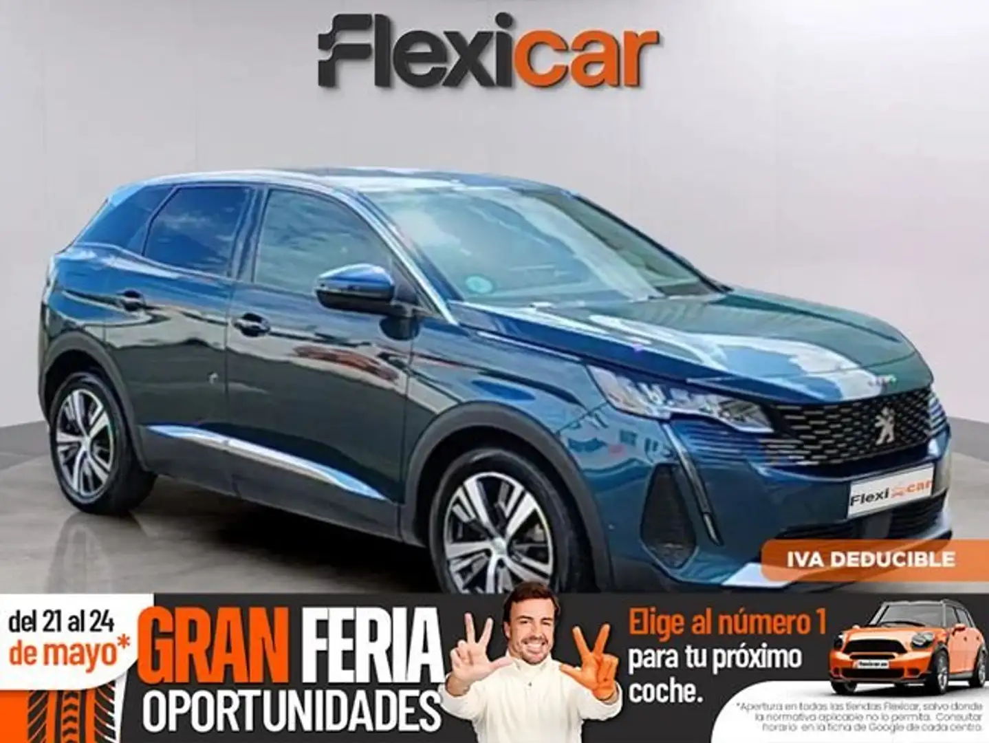 Peugeot 3008 1.2 PureTech S&S Allure 130 Azul - 1