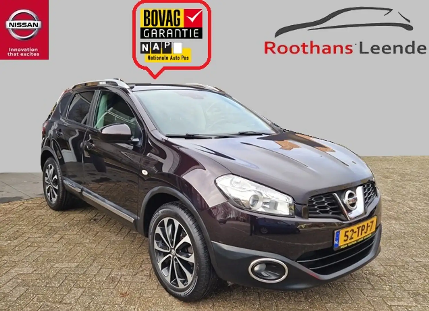Nissan Qashqai 1.6 117PK Connect Edition Chrome Pack - Trekhaak Mauve - 1