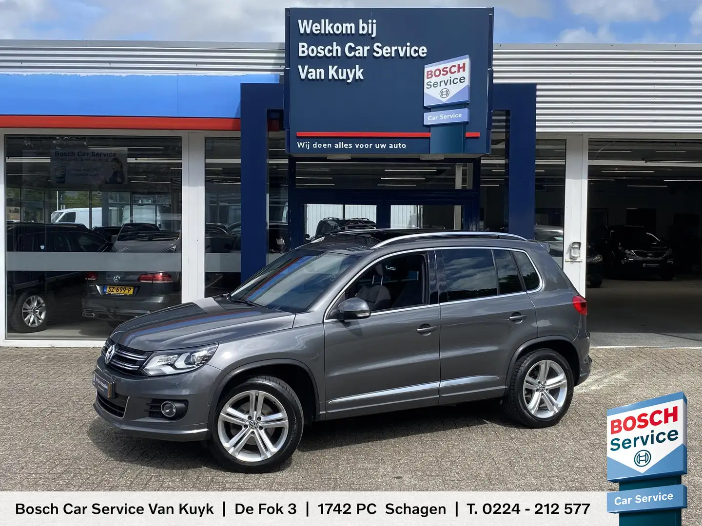 Volkswagen Tiguan 1.4 TSI Sport&Style R-line Edition / NL-Auto / Ope Grijs - 1