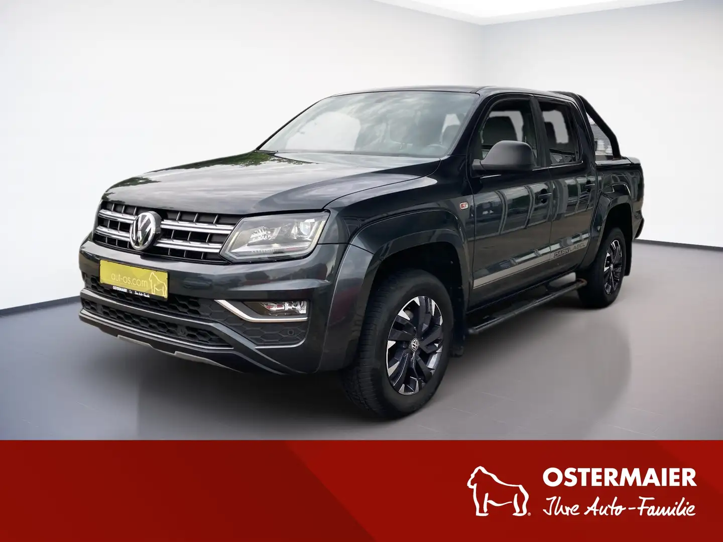Volkswagen Amarok DoubleCab 3.0TDI 4M AHK.XENON.NAVI.HECKDECKEL Gris - 1