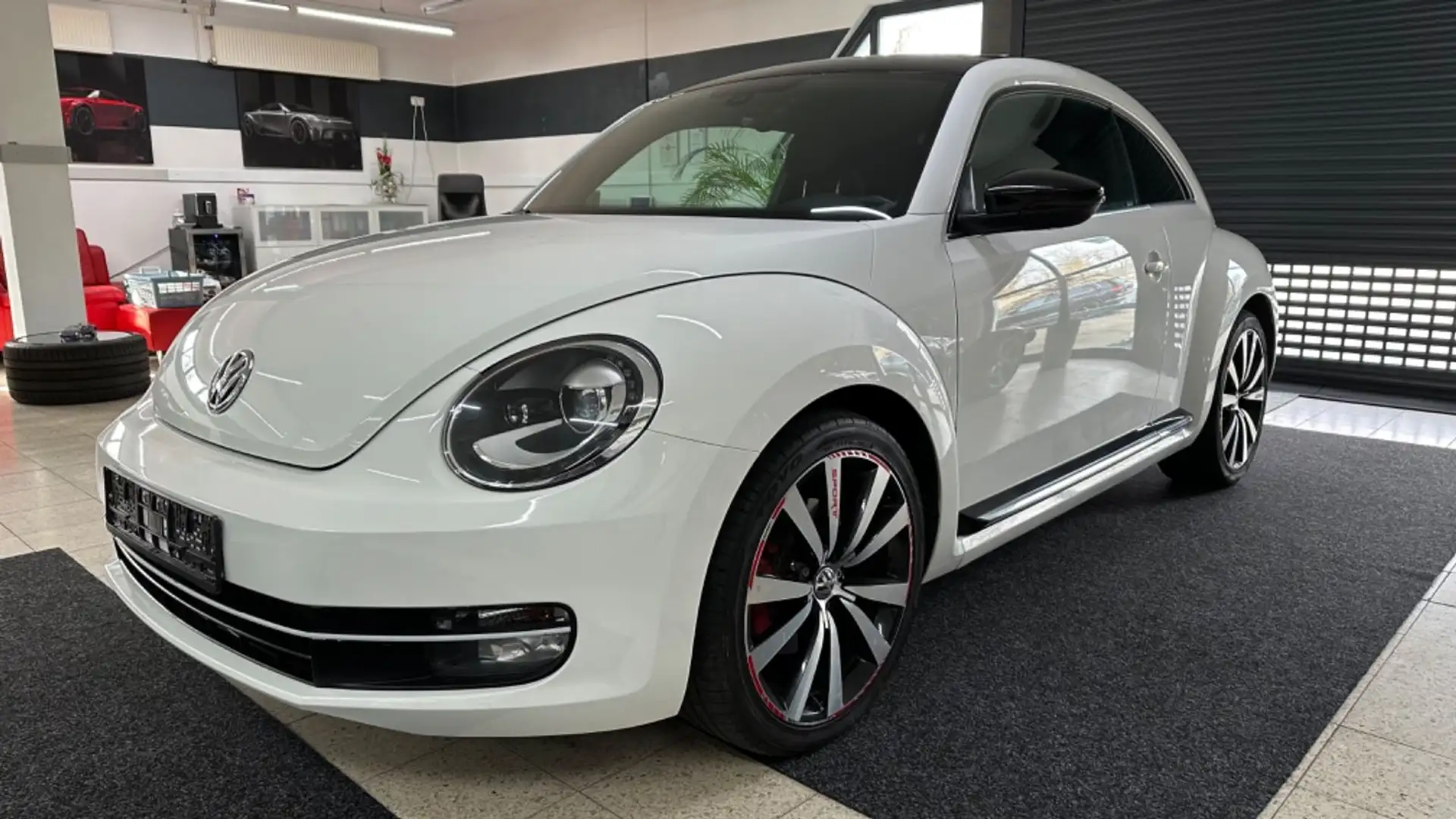 Volkswagen Beetle 2.0*Sport*DSG*Xen*Pano*19Zoll* Weiß - 1