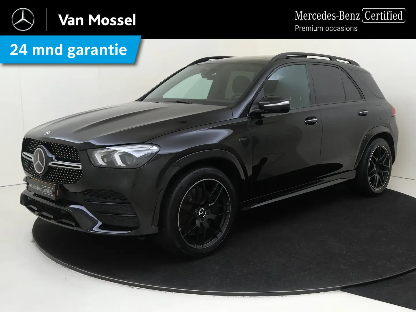 Mercedes-Benz GLE 350 de 4MATIC Premium Plus / Trekhaak / Stoelventilati Zwart - 1