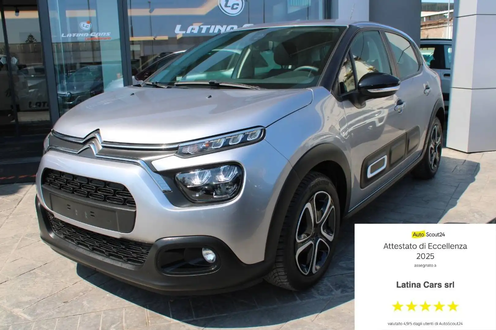 Citroen C3 1.2 puretech s&s 83cv NeoPatentati con CarPlay Grigio - 1