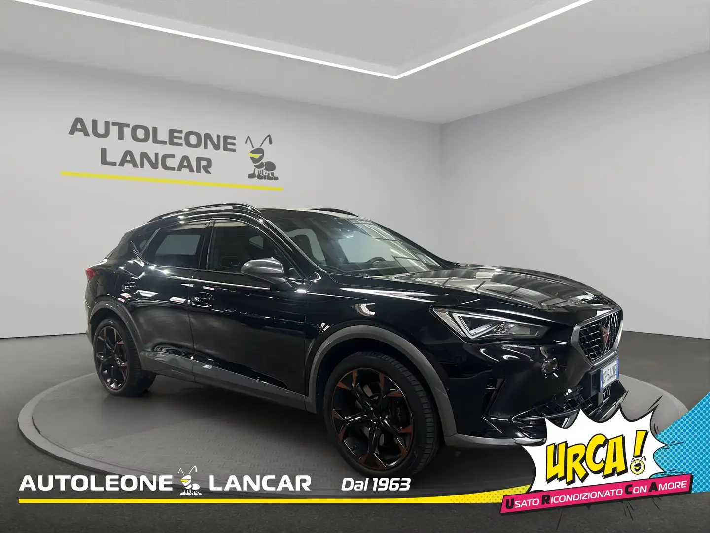 CUPRA Formentor VZ 1.4 e-hybrid DSG 245cv + 18" + PELLE 1 PROPRIET Noir - 1