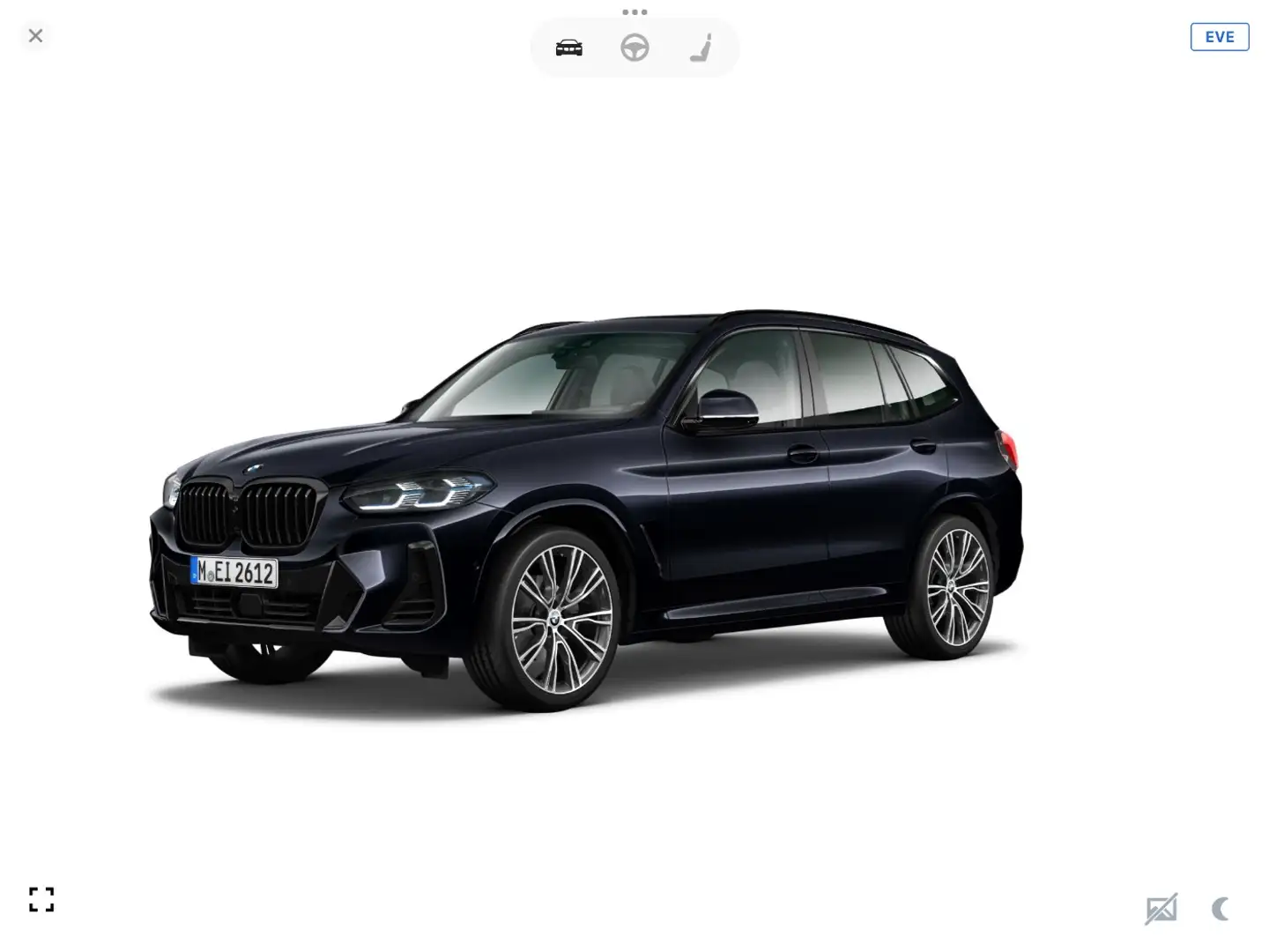 BMW X3 xDrive30d NaviProf*HUD*Harman*Panorama*AHK* Schwarz - 1