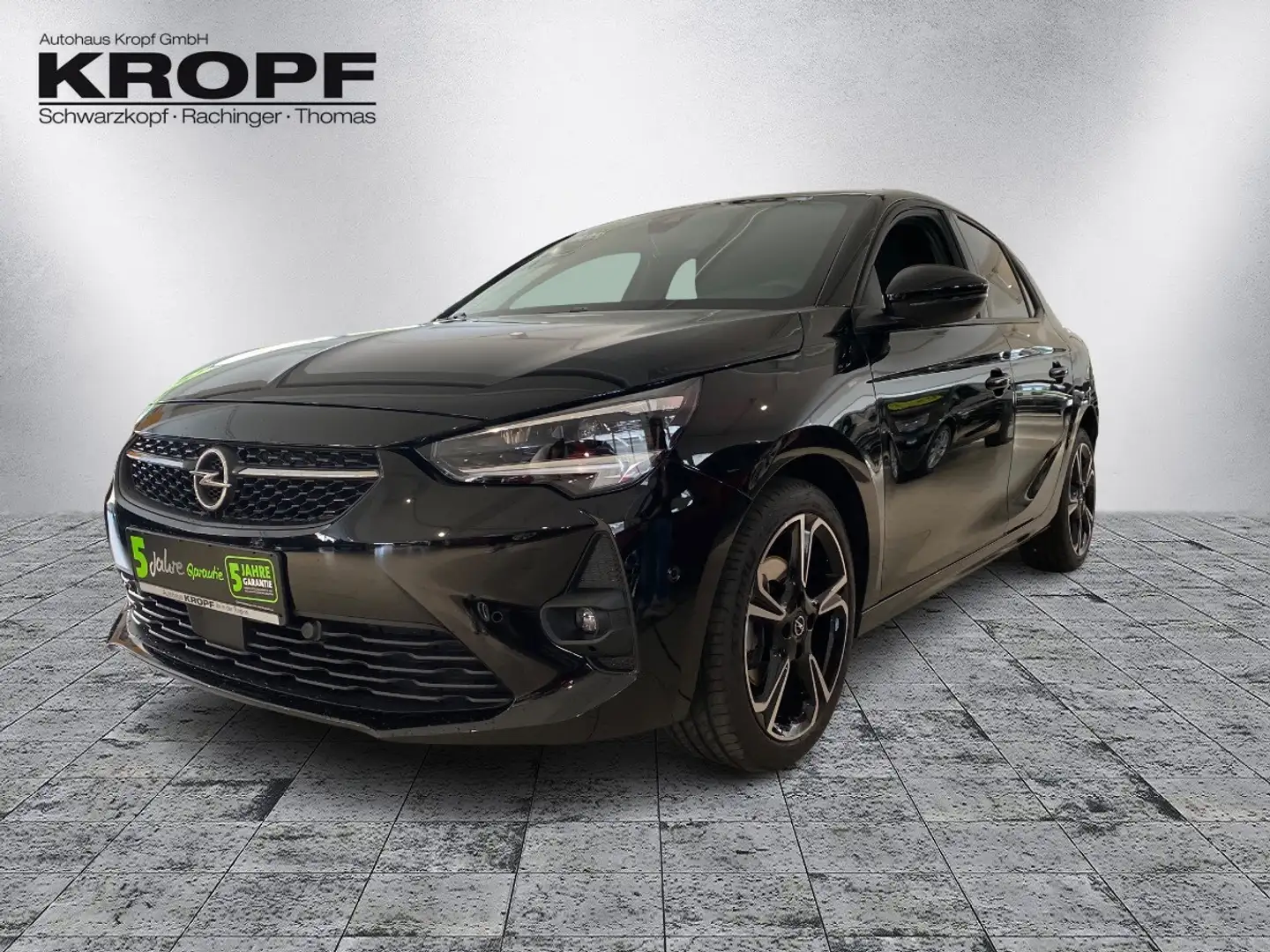 Opel Corsa F 1.2 Turbo GS Line ACC+LED+Navi+SHZ+Kam. Zwart - 2