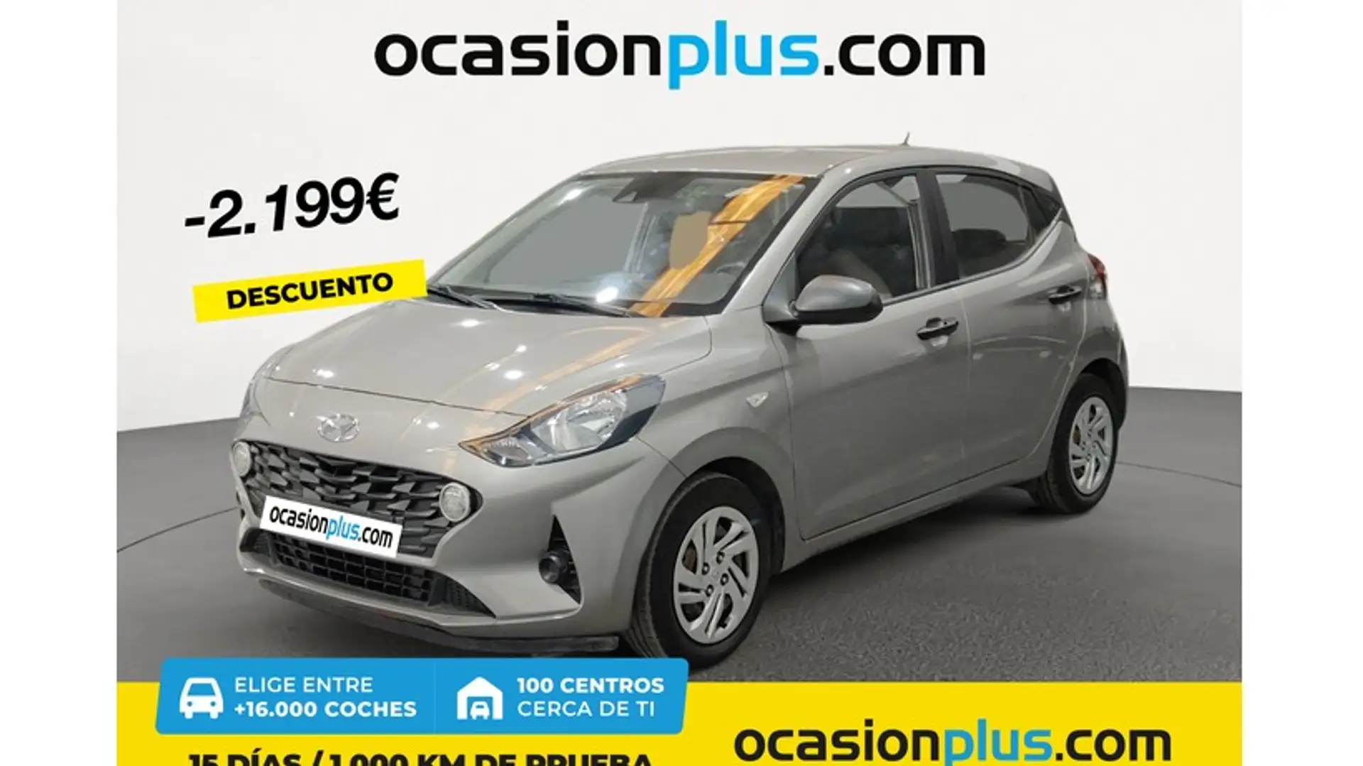Hyundai i10 1.0 MPI Essence Silber - 1