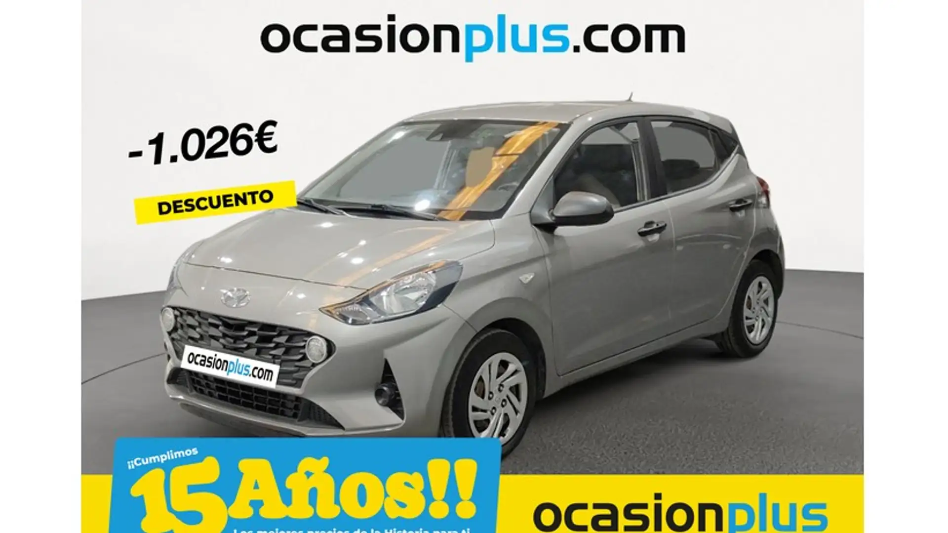 Hyundai i10 1.0 MPI Essence Argent - 1