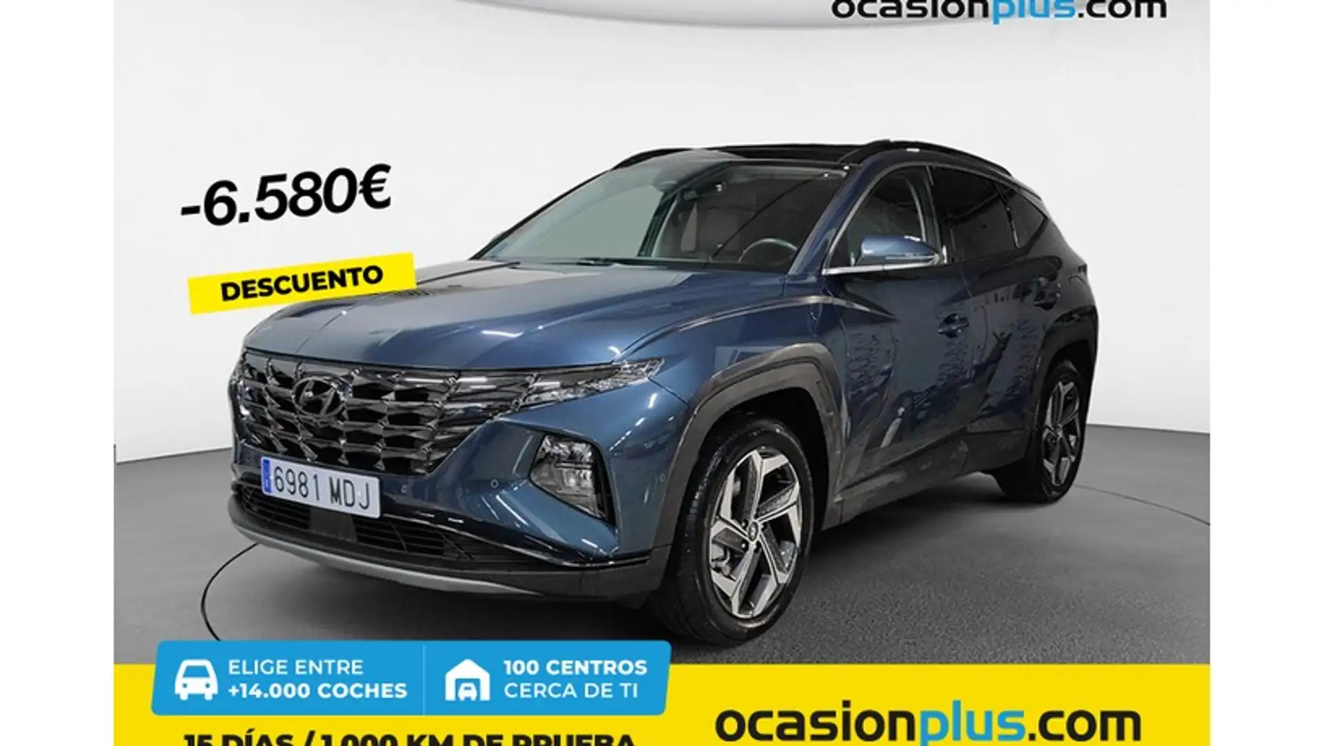 Hyundai TUCSON 1.6 TGDI PHEV Style AT Bleu - 1