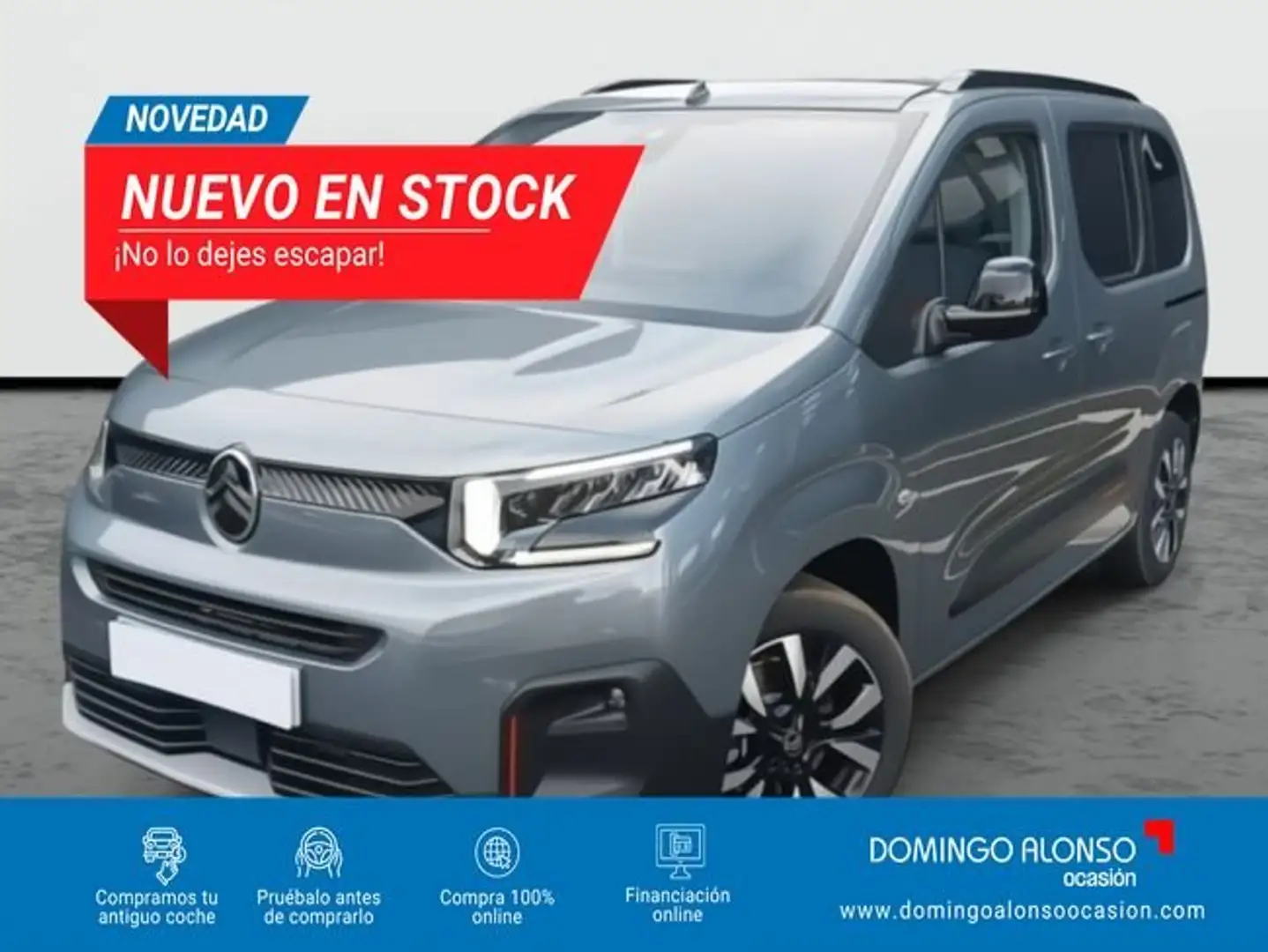 Citroen Berlingo Talla M BlueHDi 100 S&S 6v MAX Gris - 1