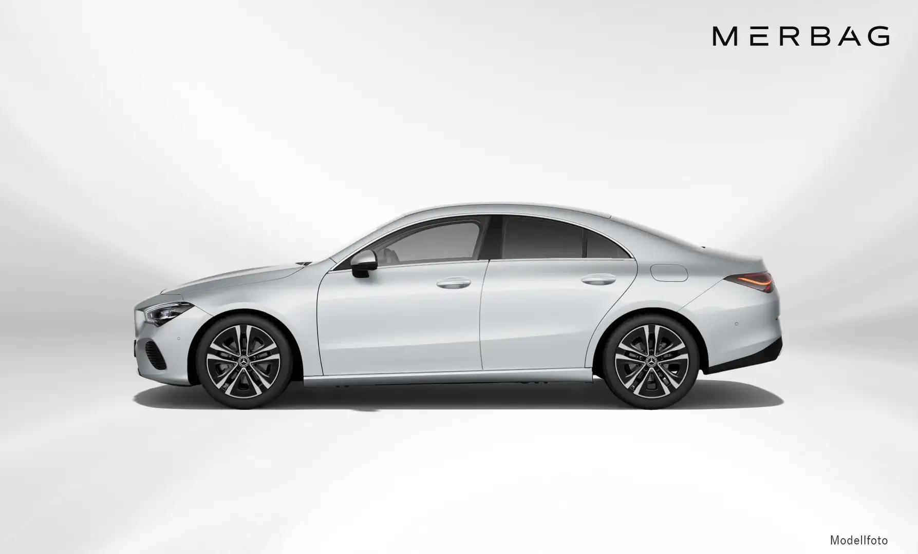 Mercedes-Benz CLA 180 d Coupé Argent - 2