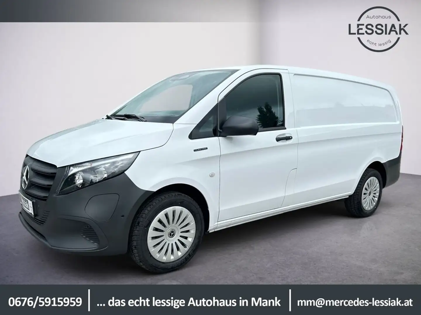 Mercedes-Benz Vito e112 lang | NP: 72.950€ | Navi| Smartp.| RFK Weiß - 1