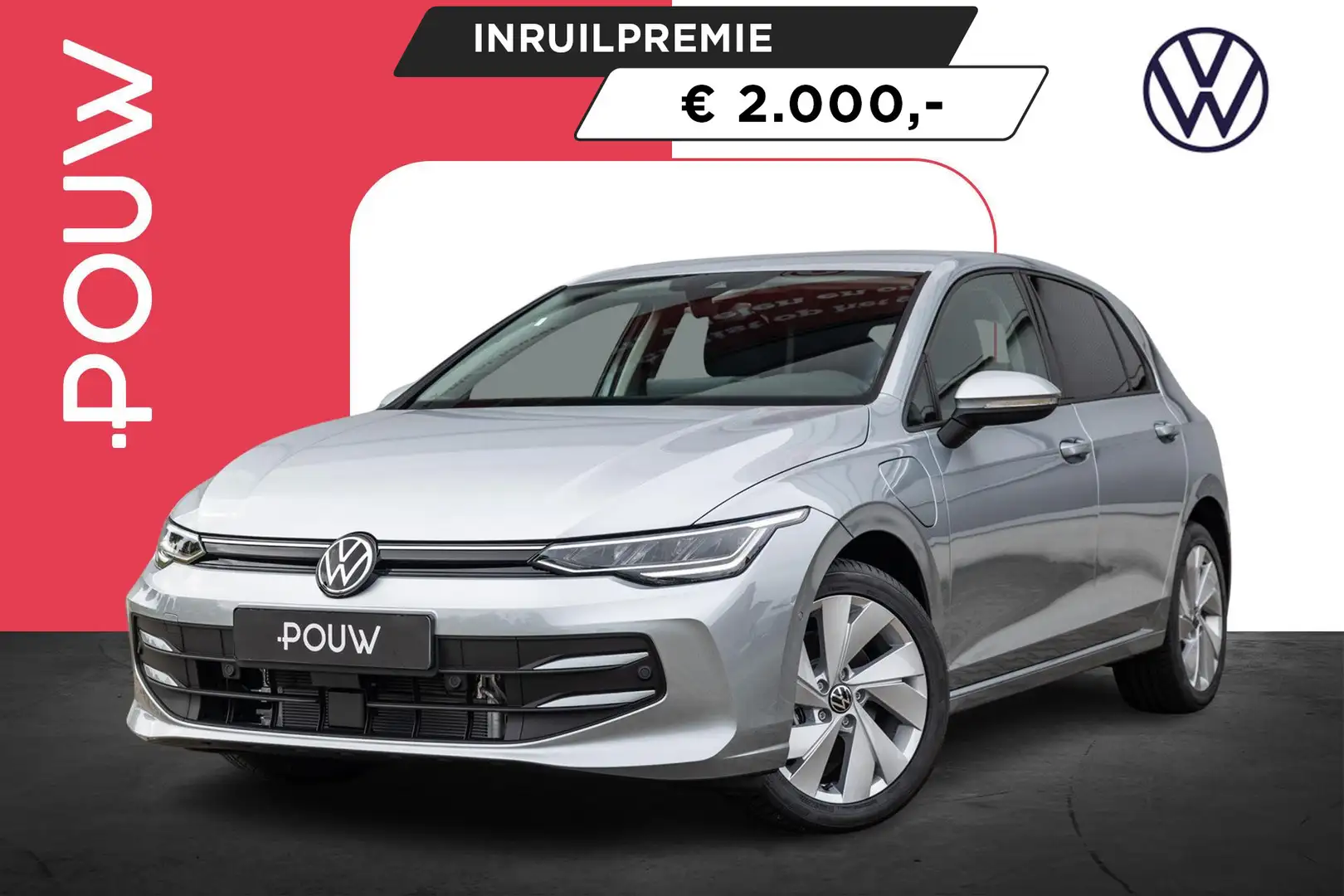 Volkswagen Golf 1.5 eHybrid 204pk Life Edition | Trekhaak Wegklapb Zilver - 1