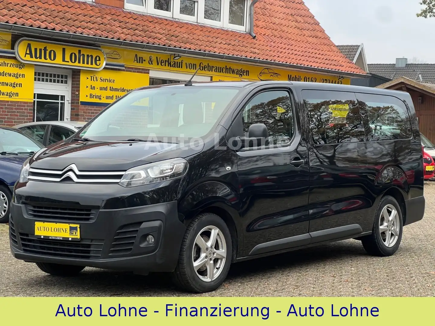 Citroen Jumpy Kombi XL 9 Sitzer AHK Schwarz - 1