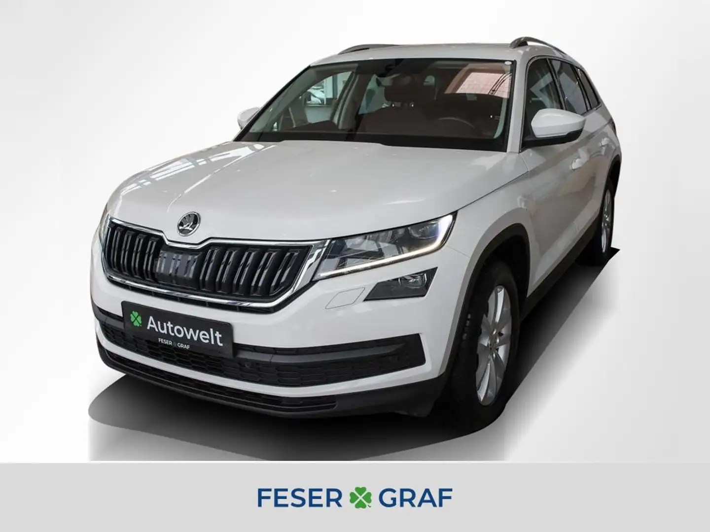 Skoda Kodiaq 2.0 TSI 4x4 Style AHK Navi Standh. 360° Blanc - 1