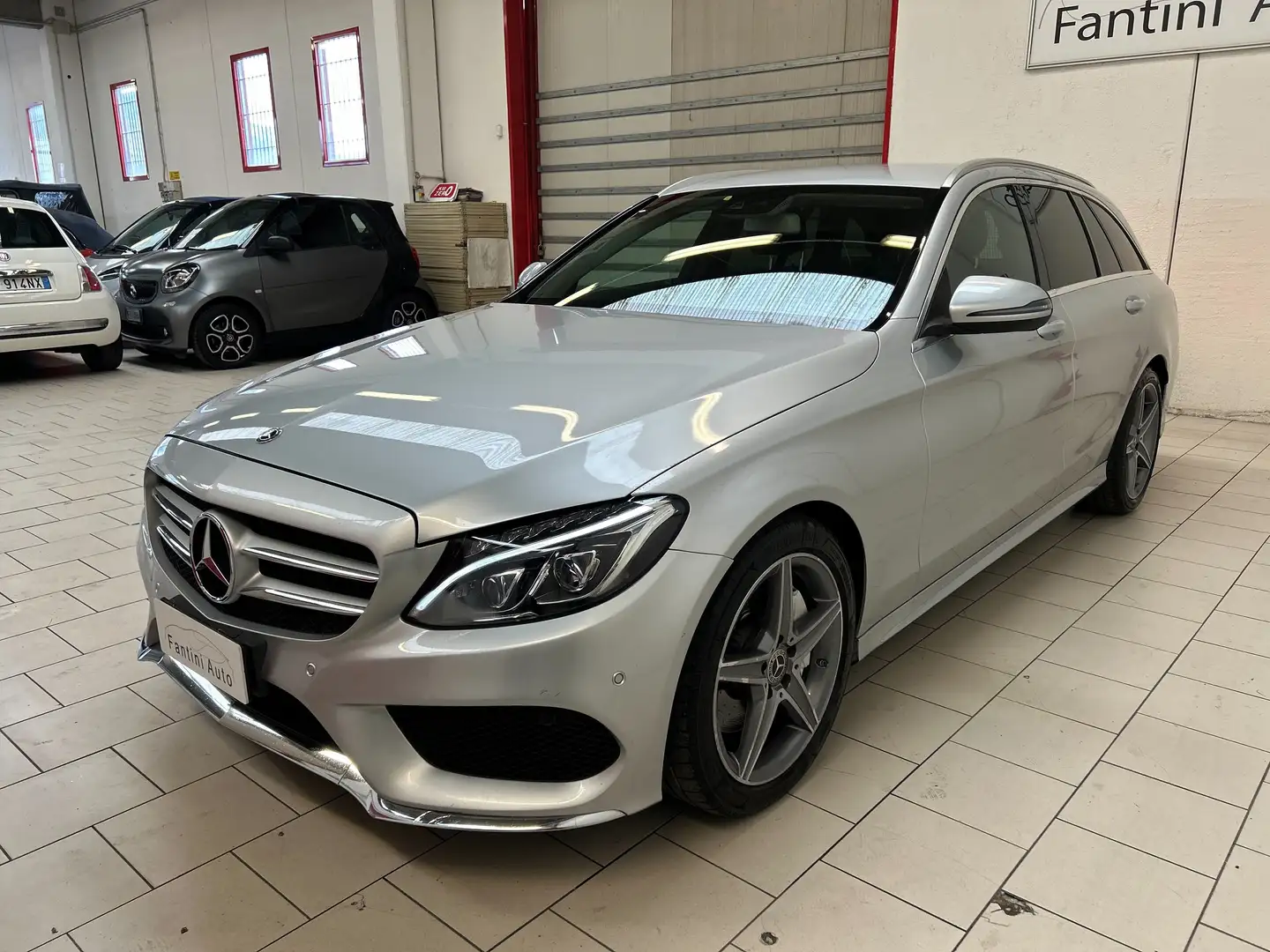 Mercedes-Benz C 250 d SW Sport c.auto-LEGGI SOTTO Silber - 2