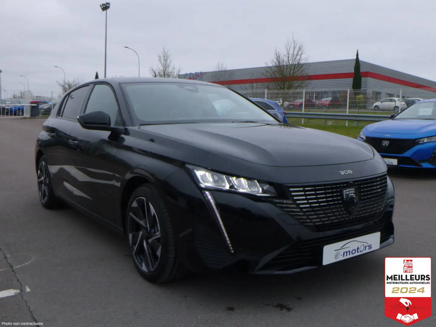 Peugeot 308 BlueHDi 130 S\u0026S EAT8 Allure +Pack Access Noir - 2