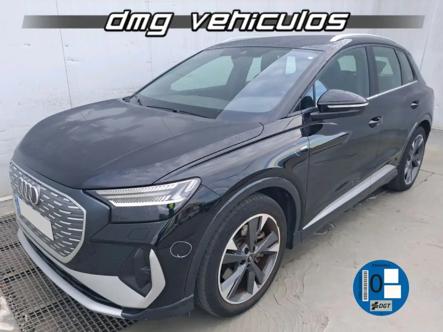 Audi Q4 e-tron 40 S Line 82KWh Negro - 1