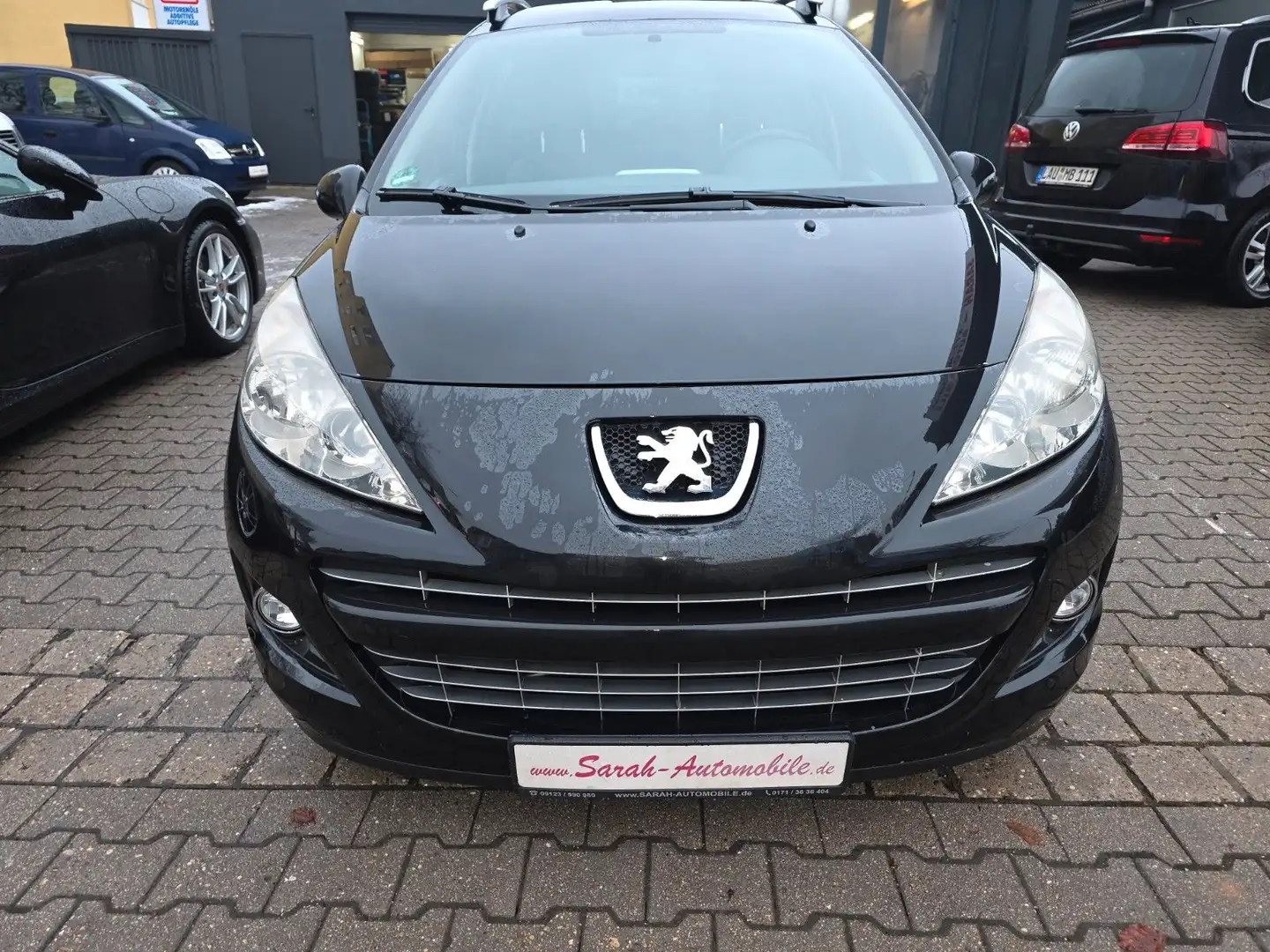 Peugeot 207 SW Diesel Premium 2.Hand K.D.Gepf. Schwarz - 2