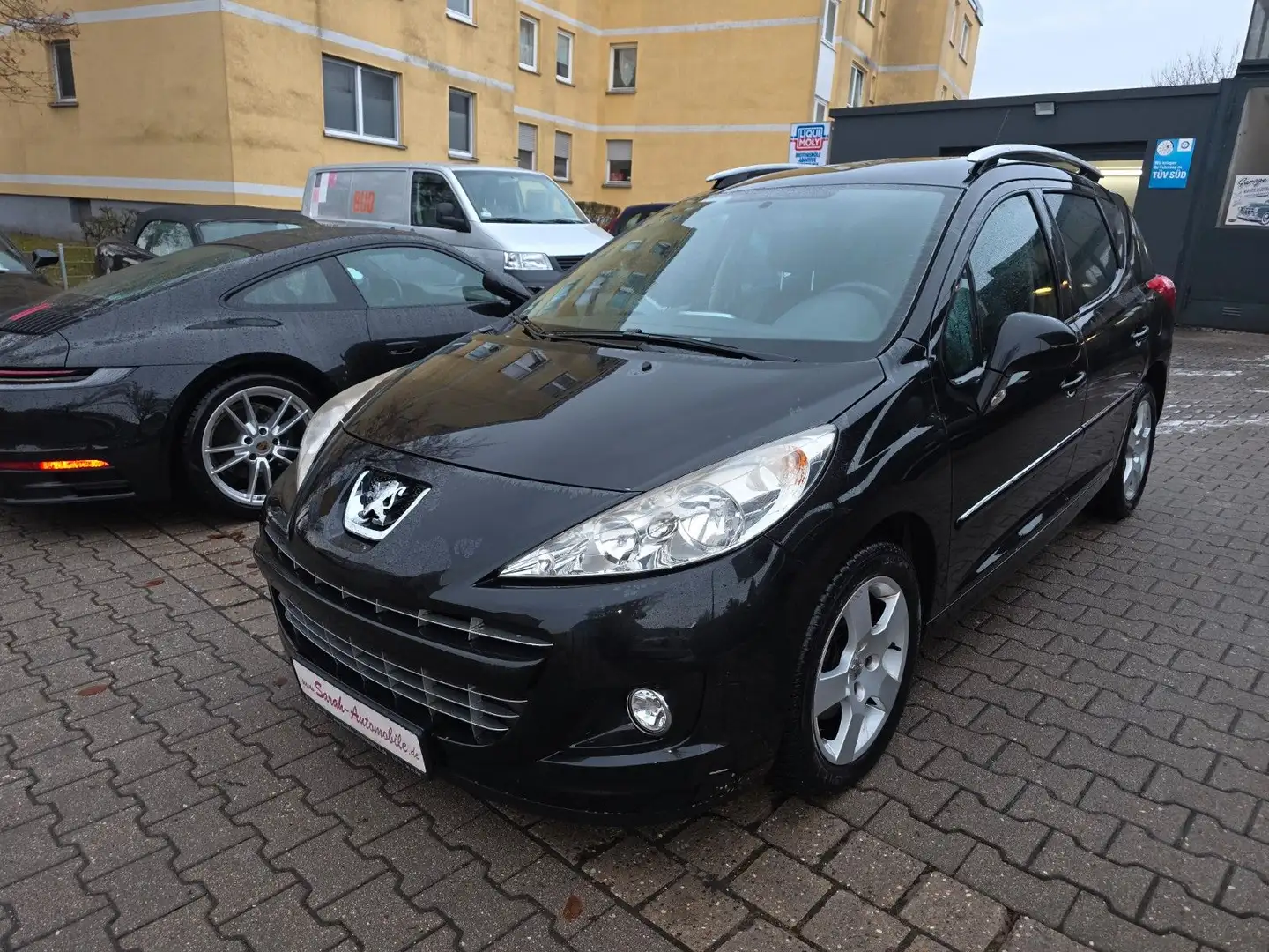 Peugeot 207 SW Diesel Premium 2.Hand K.D.Gepf. Schwarz - 1