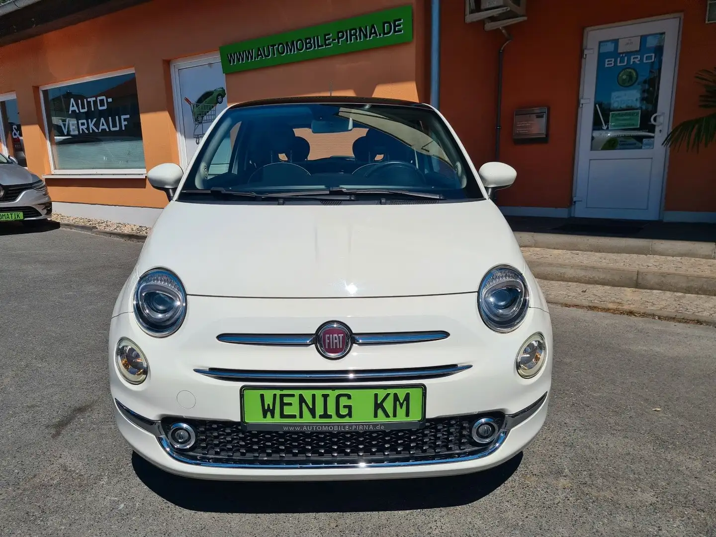 Fiat 500 1.2 8V Lounge (Facelift!) WENIG KM! APP/PDC Blanco - 2