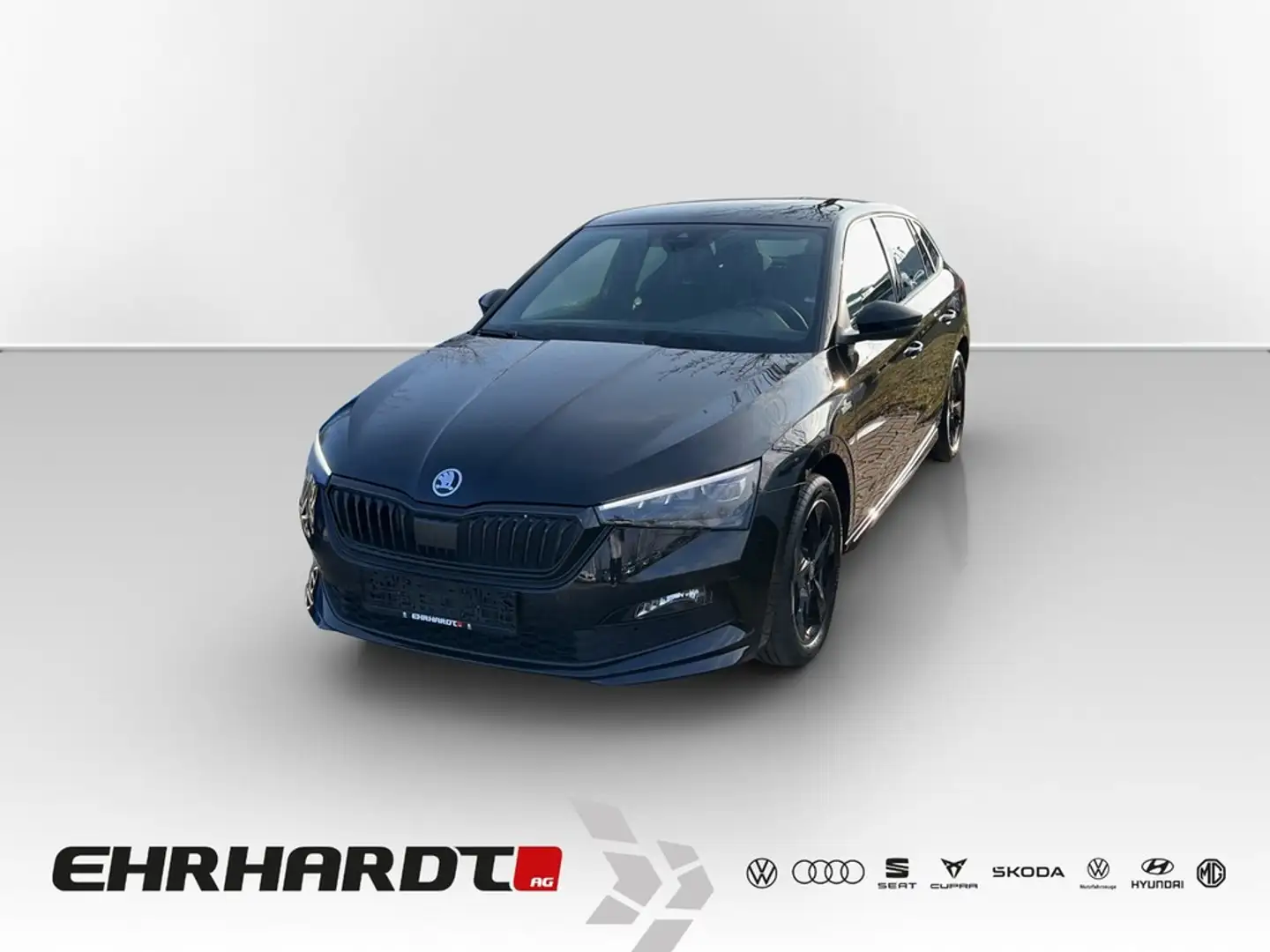 Skoda Scala 1.0 TSI Monte Carlo PANO*FULL-LINK*LED*TEMPO*PD... Zwart - 1