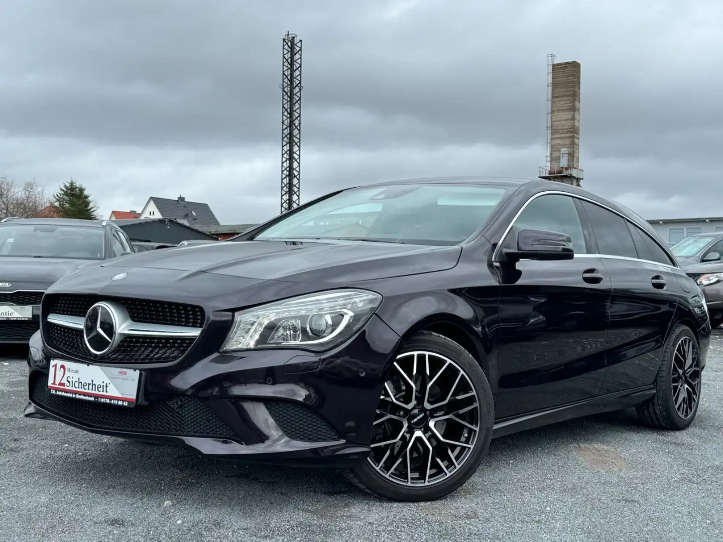 Mercedes-Benz CLA 250 Shooting Brake  4Matic AMG-LINE Fioletowy - 1