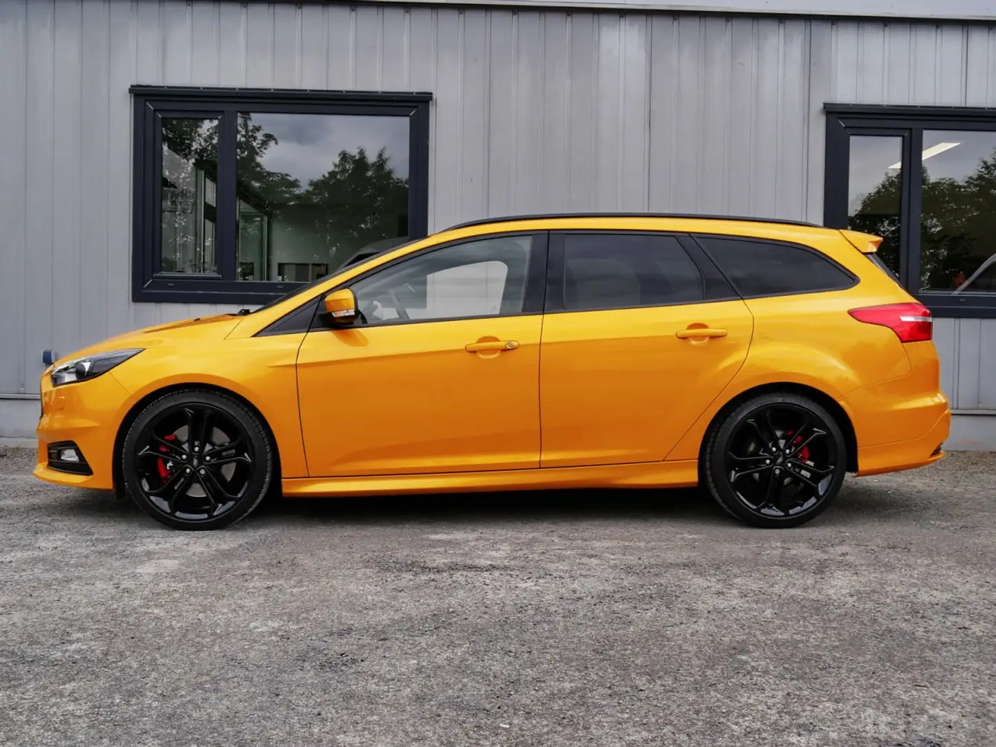 Ford Focus ST Leder-Exklusiv Performance Black-Paket Klima Gelb - 2