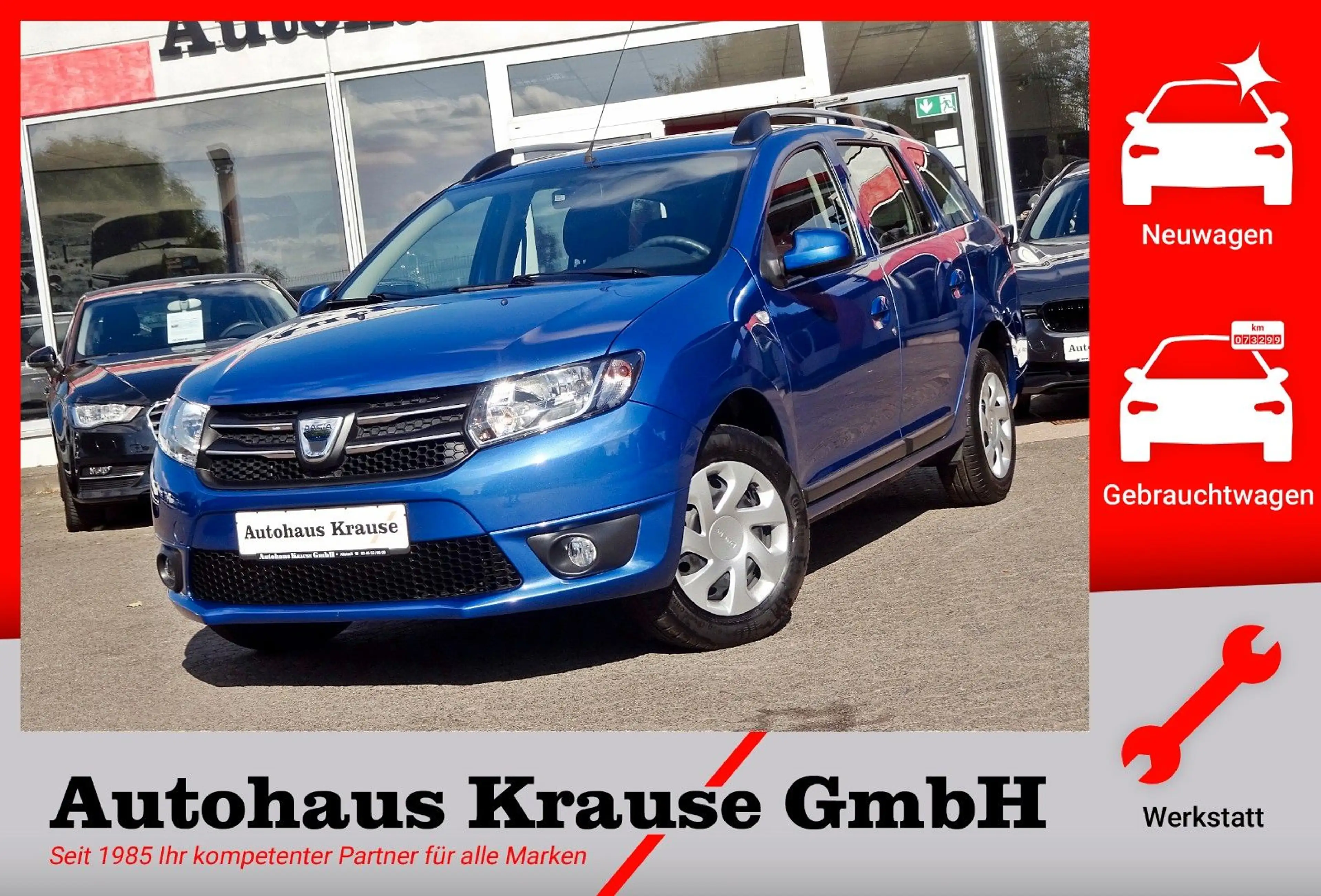 Dacia Logan MCV II Kombi 1.2 Laureate-SOR+WR/KLIMA/PDC