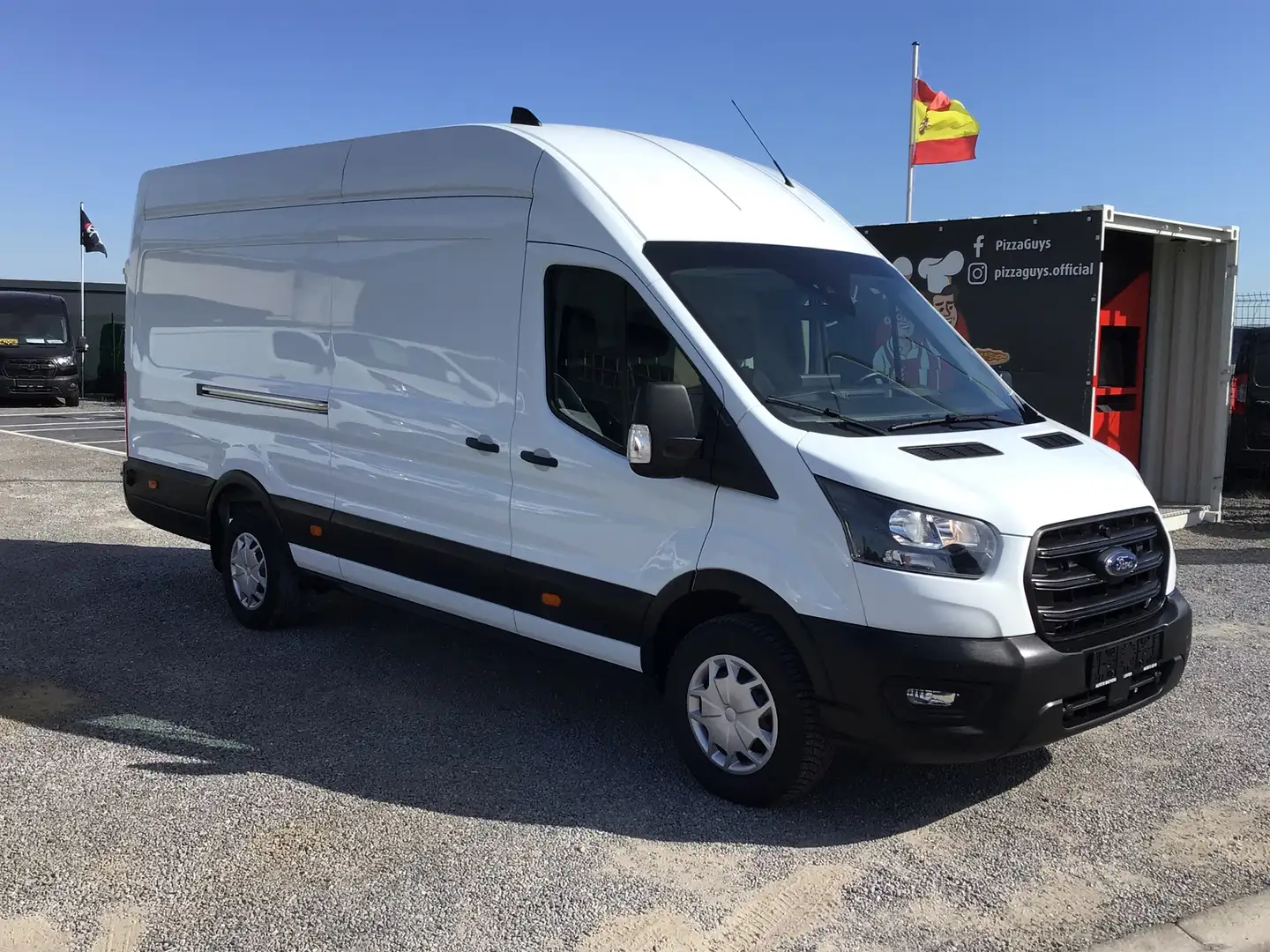 Ford Transit l4h3 2024 29000km full/option 25950e ex Blanc - 1