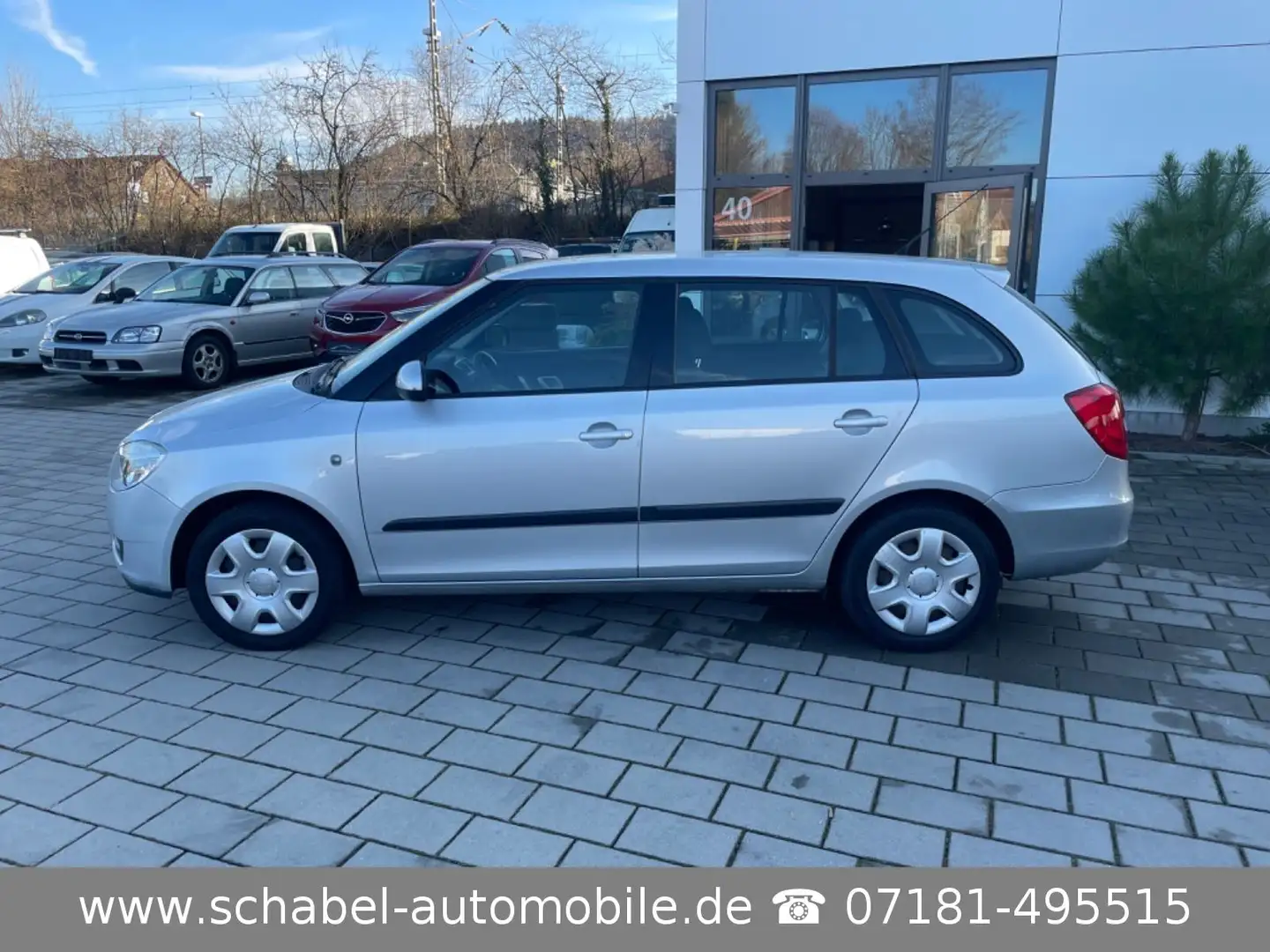 Skoda Fabia Combi Ambiente 1.4 Klima 2.Hd Scheckheft Argent - 2